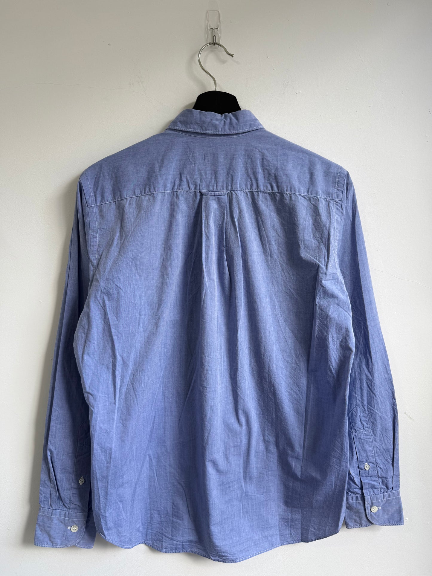 Comme des Garcons Homme AW16 Blue Patchwork Shirt