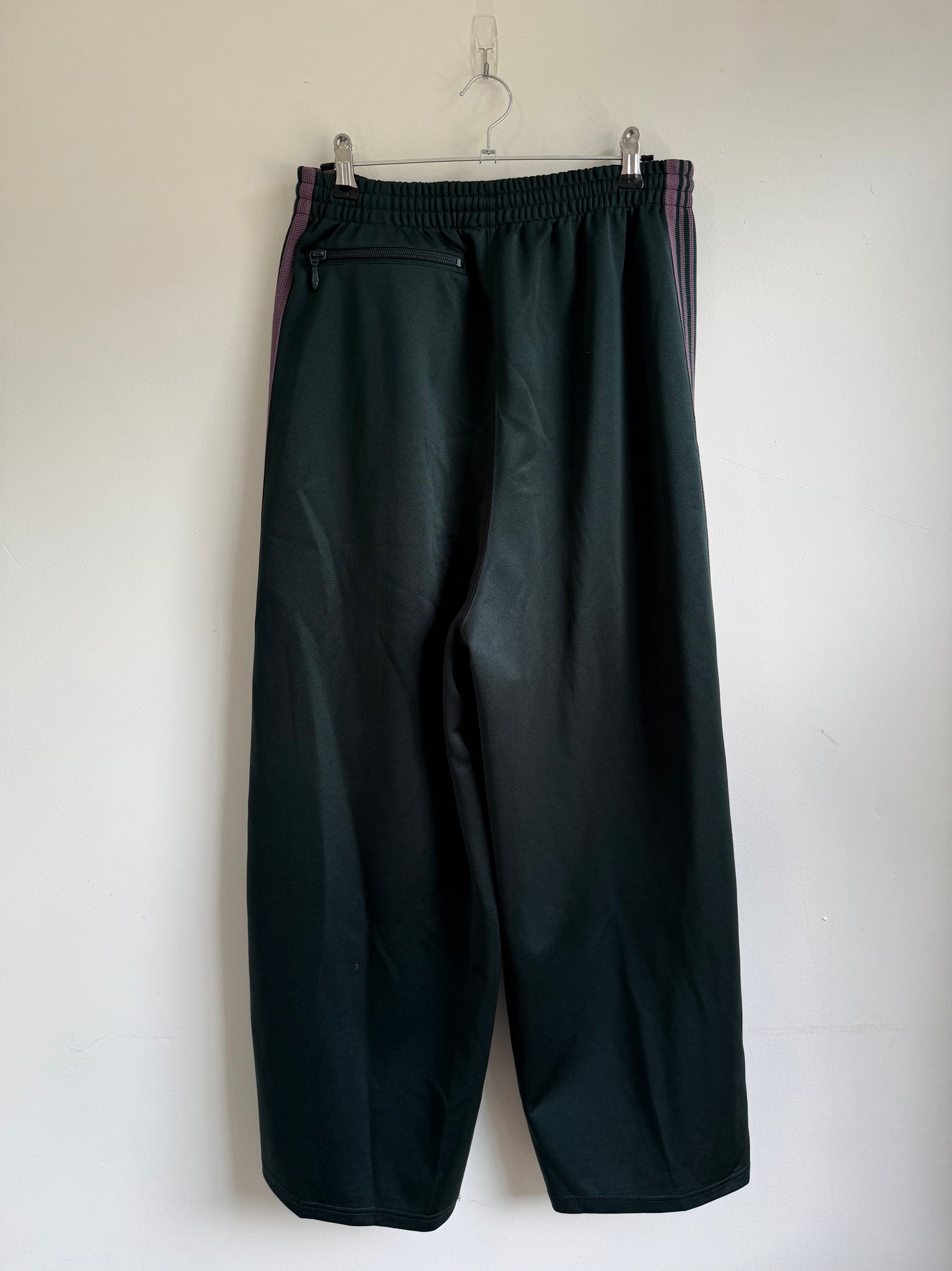 Needles H.D Trackpants - Forest Green /Pink