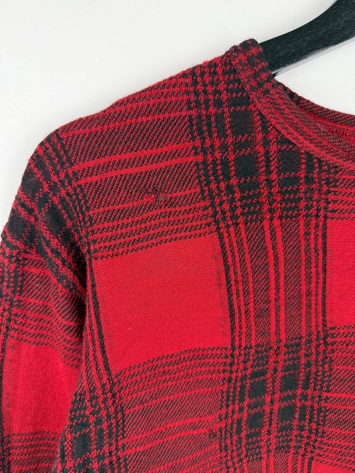 Comme des Garçons Homme aw01 Tartan Knit Jumper