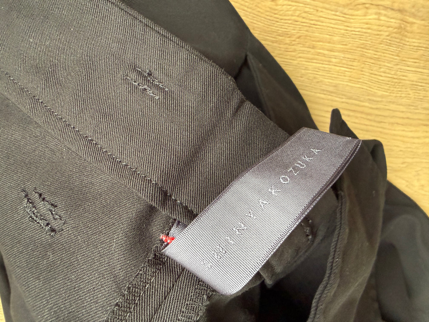 Shinya Kozuka Black Baggy Pants