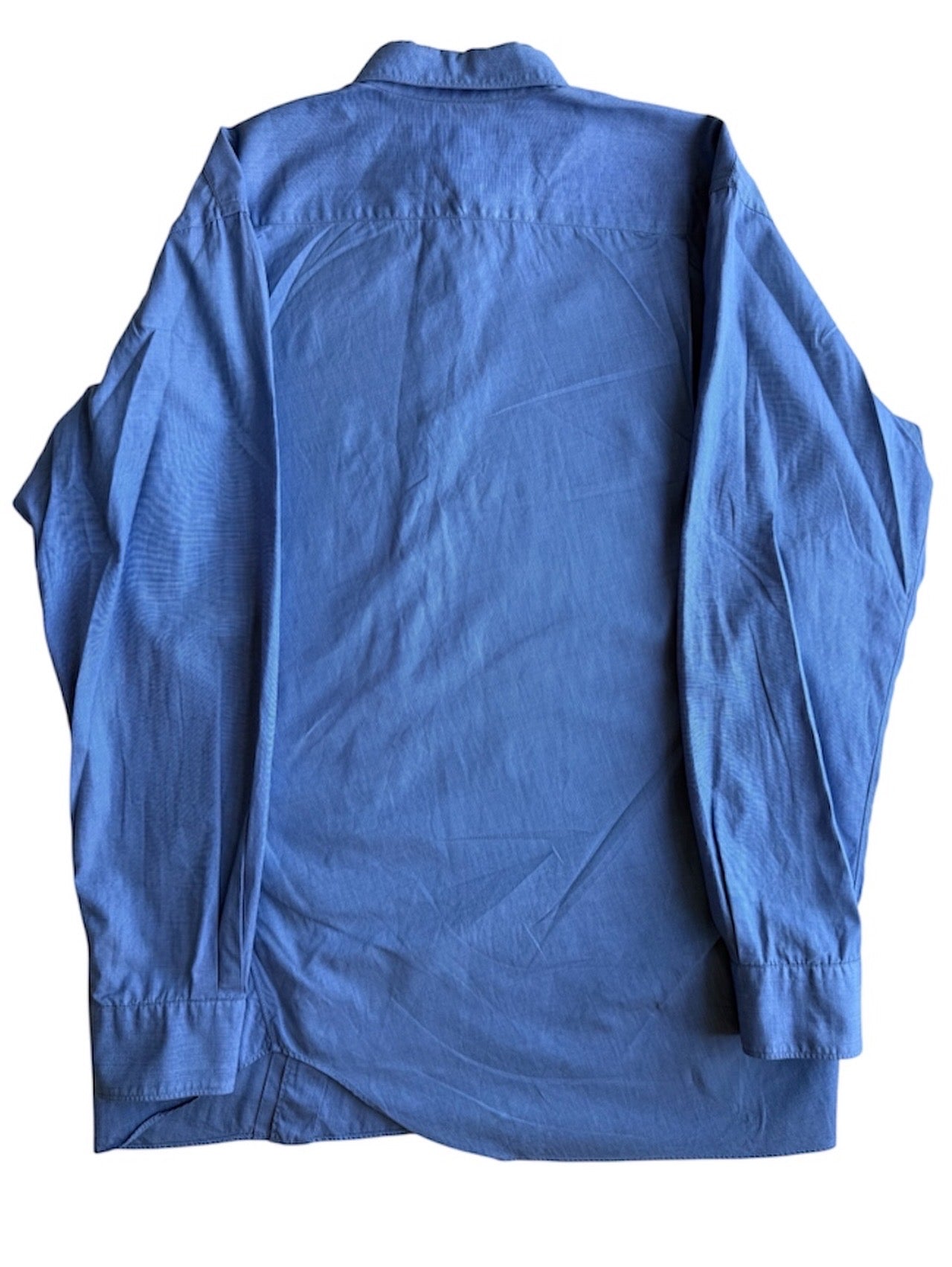 Comme des Garcons SHIRT Asymmetric ‘Twisted’ Blue Shirt