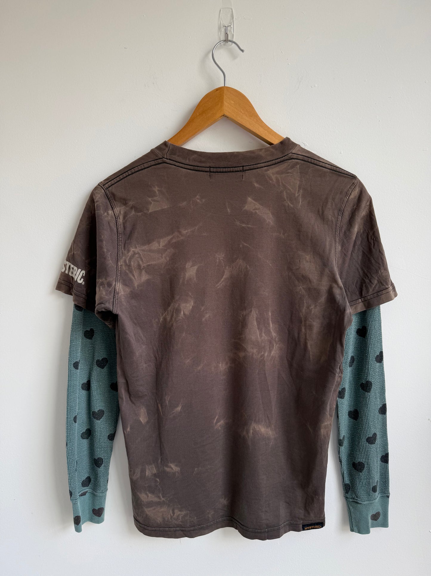 Hysteric Glamour Double-Layered Skull T-shirt