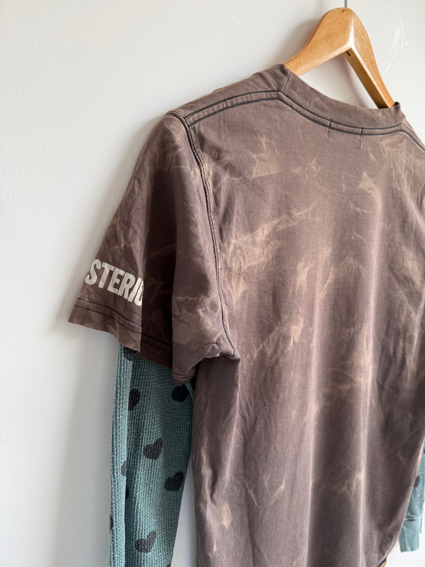 Hysteric Glamour Double-Layered Skull T-shirt
