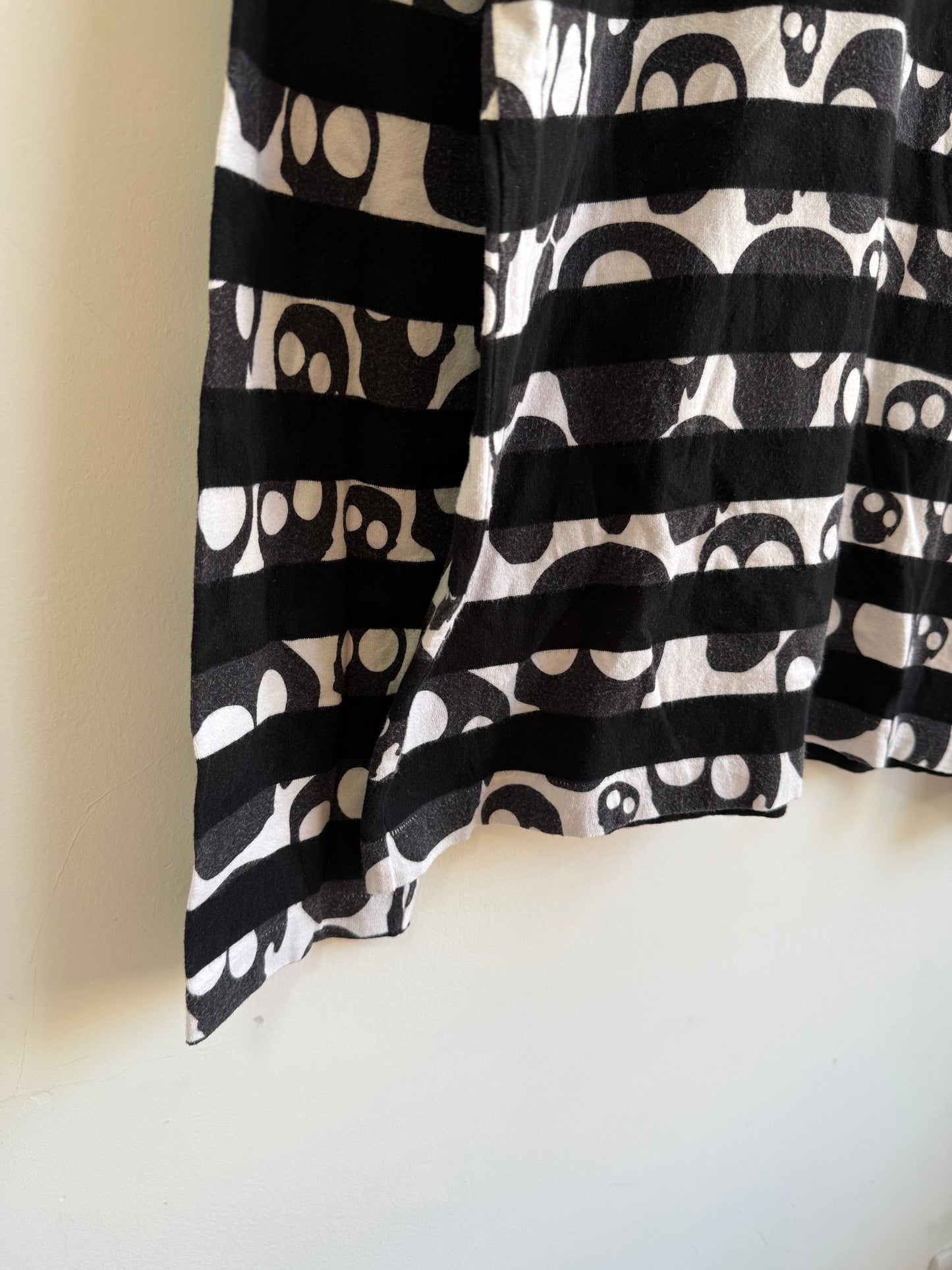 Comme des Garcons  Homme Plus AD2010 Skull Striped L/S Tee