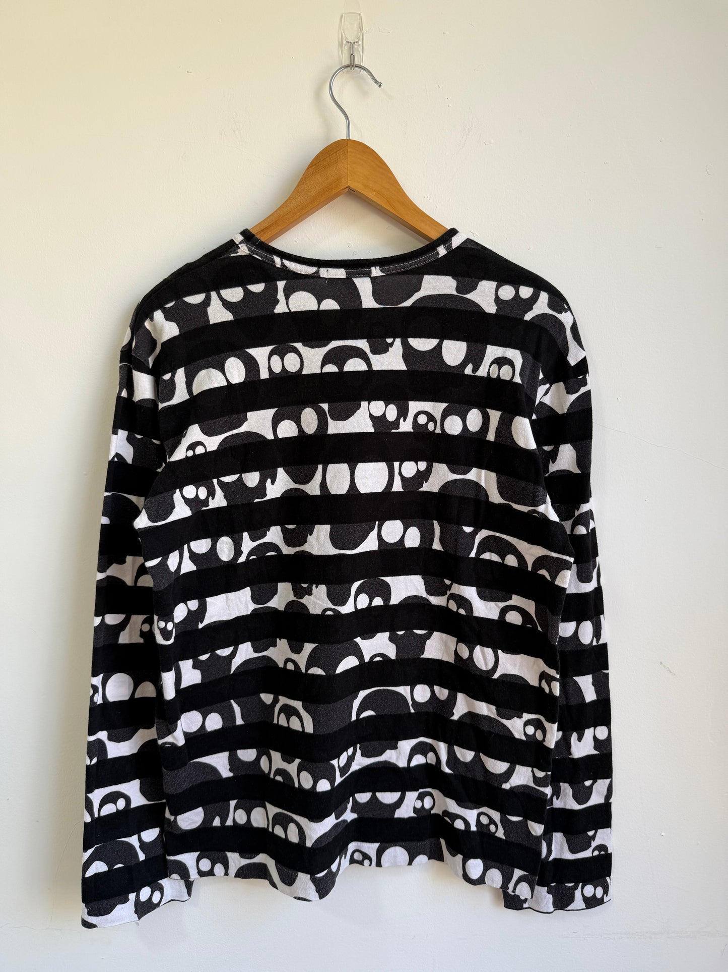 Comme des Garcons  Homme Plus AD2010 Skull Striped L/S Tee