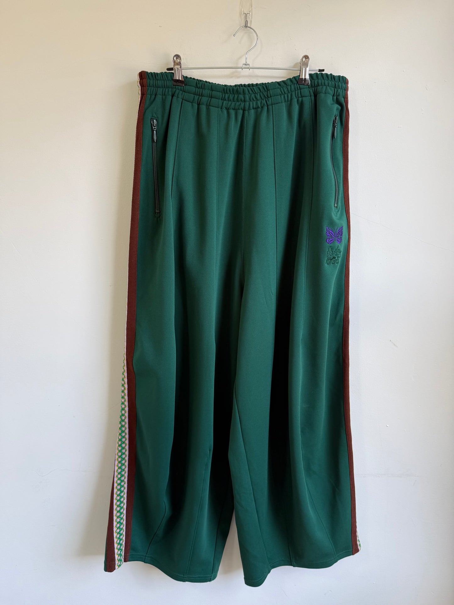 Needles x Sasquatchfabrix AW22 Green HD Trackpants