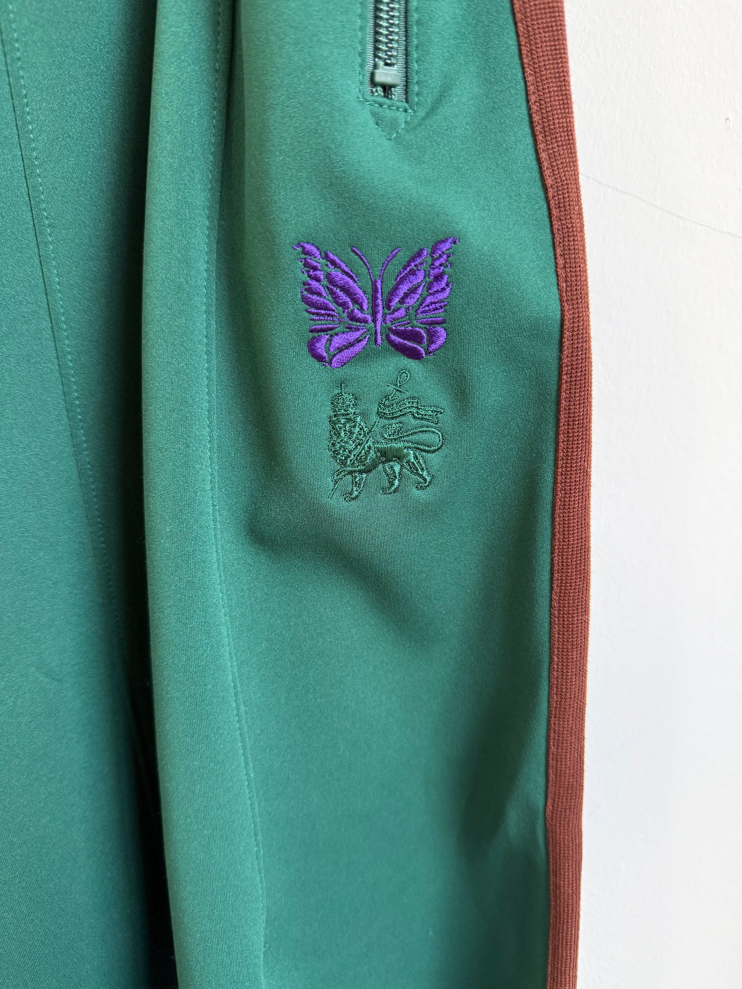 Needles x Sasquatchfabrix AW22 Green HD Trackpants