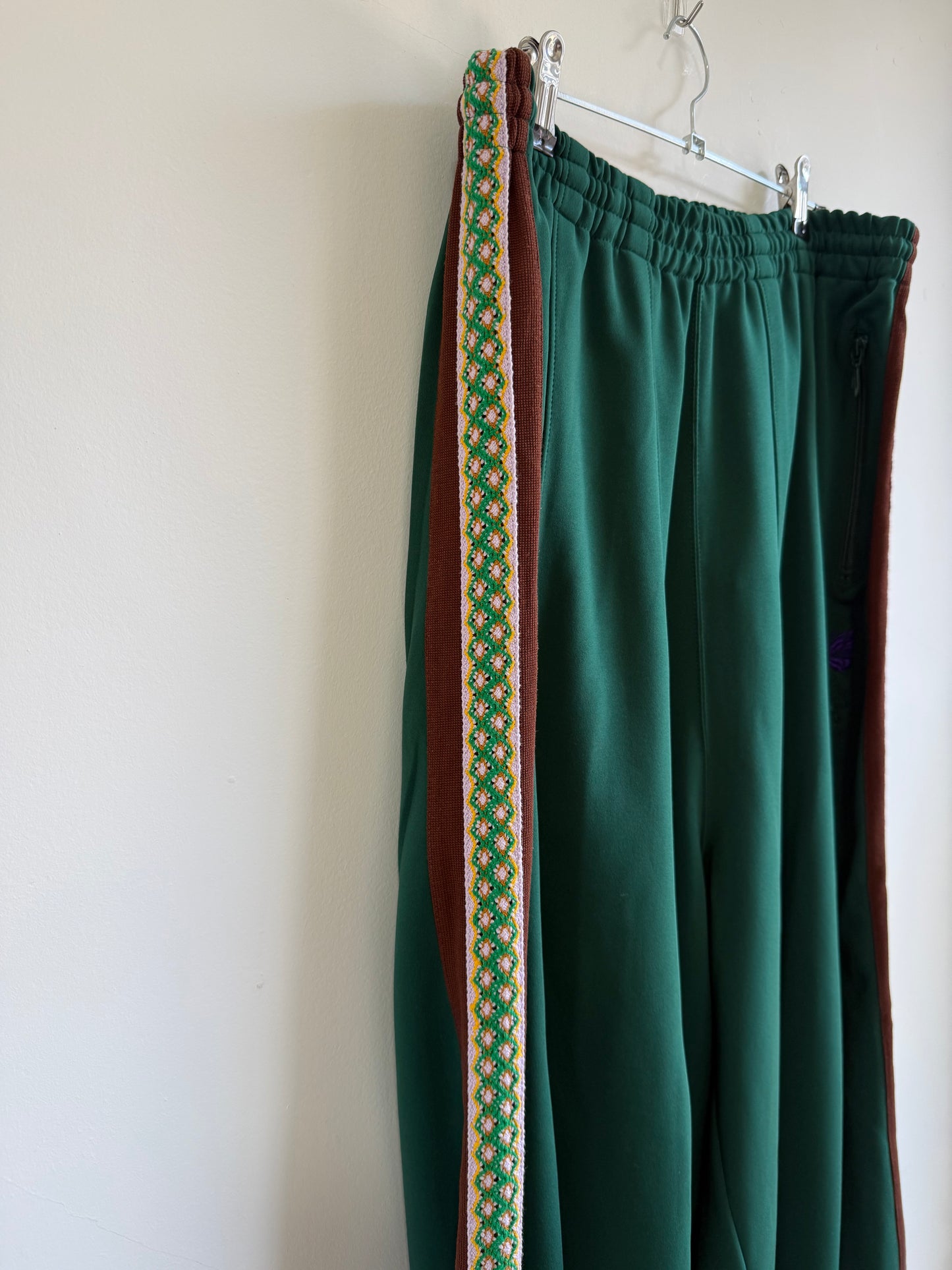 Needles x Sasquatchfabrix AW22 Green HD Trackpants