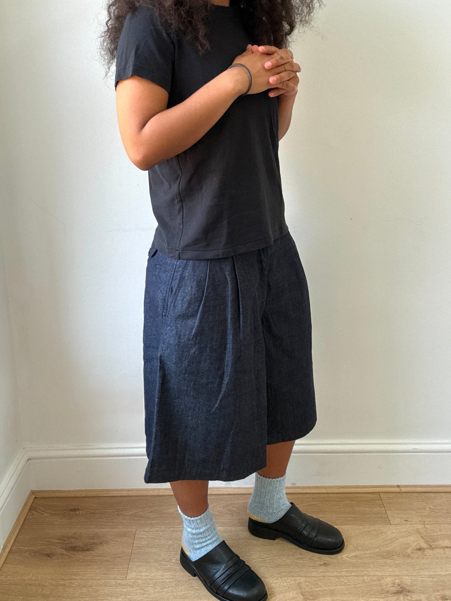 Comme des Garçons SHIRT boys Blue Denim Shorts