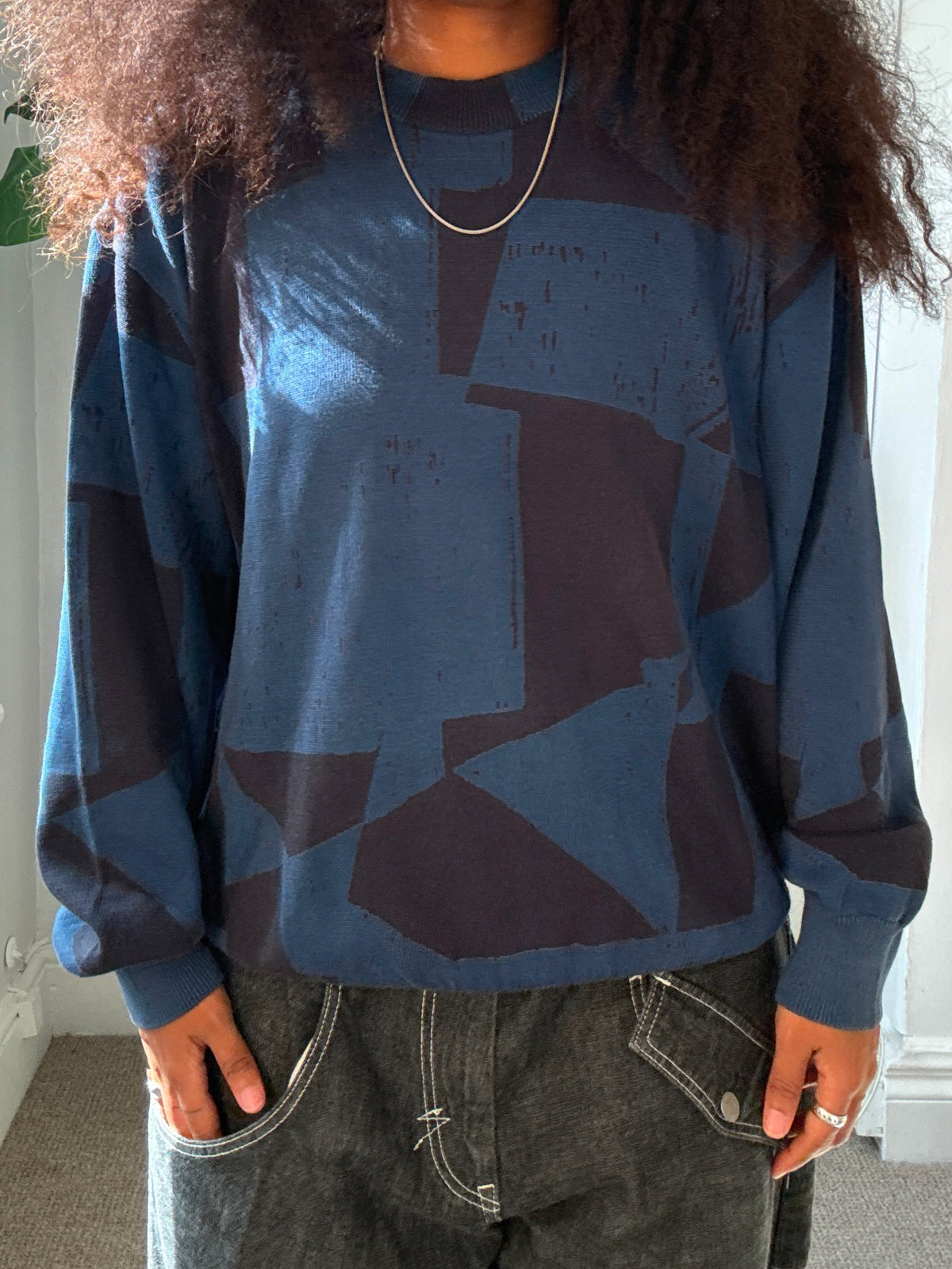 Issey Miyake AW92 Abstract Pattern Sweater