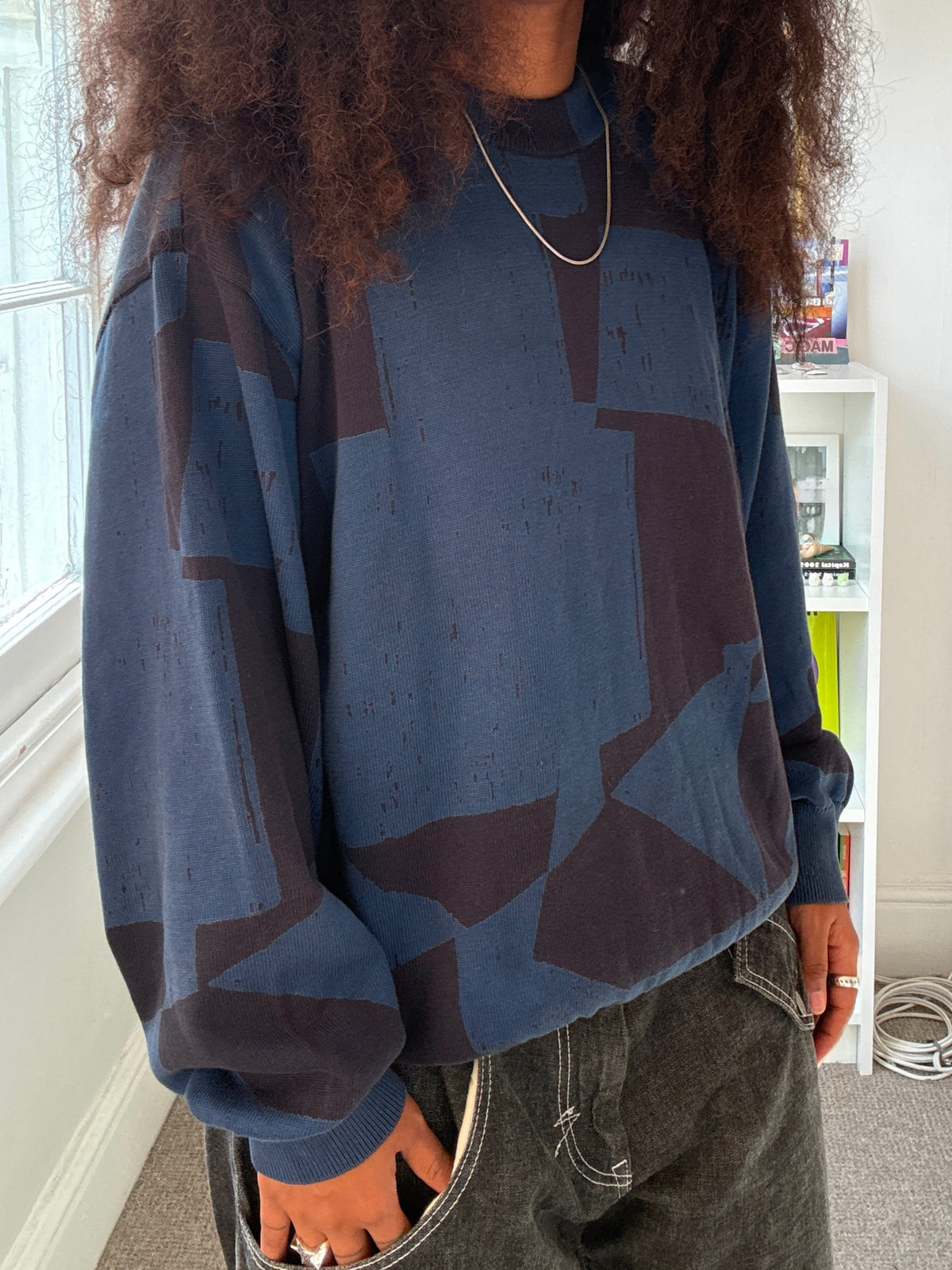 Issey Miyake AW92 Abstract Pattern Sweater