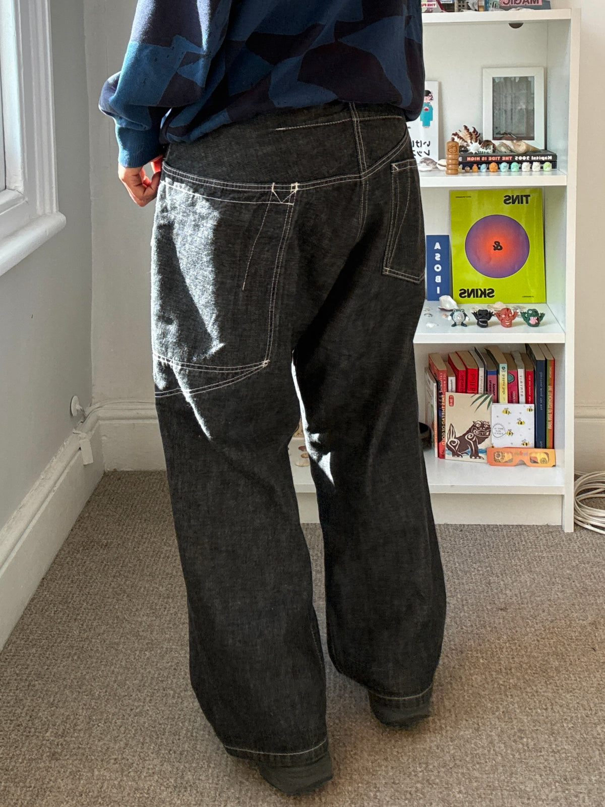 Y's Multi-Pocket Wide Denim