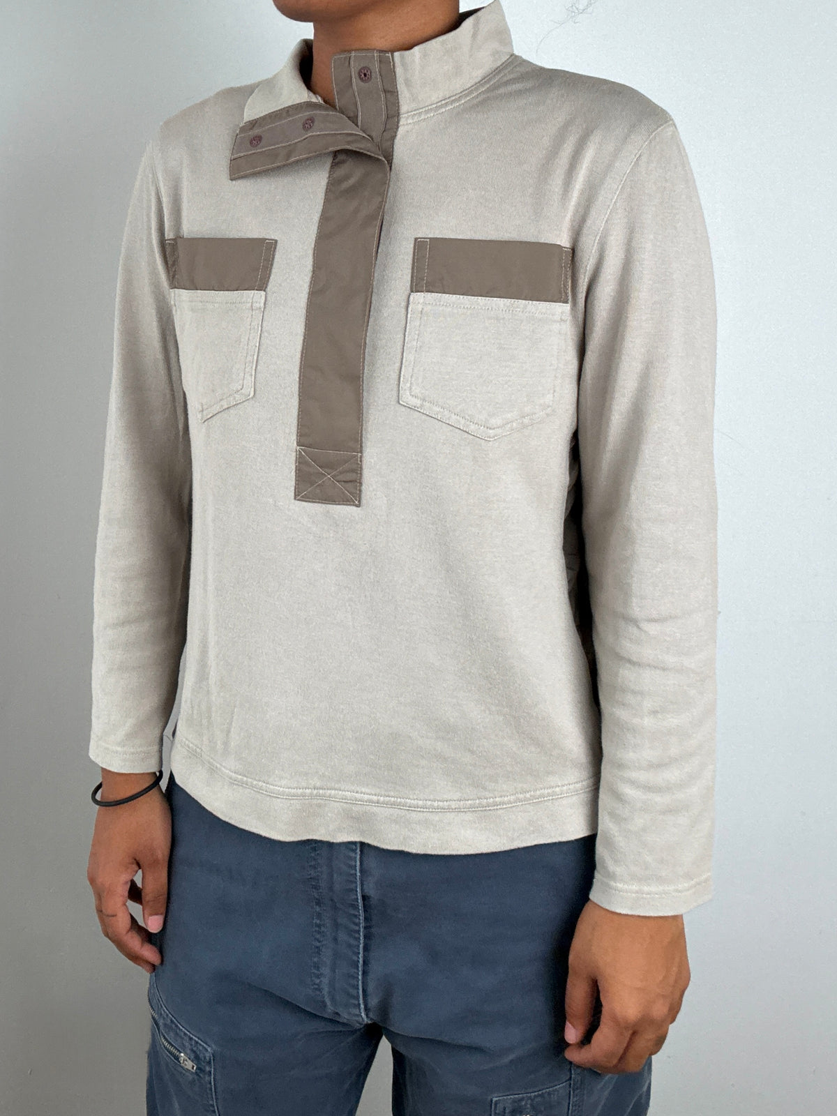 HAI Sporting Gear 80s Nylon Panel Pullover