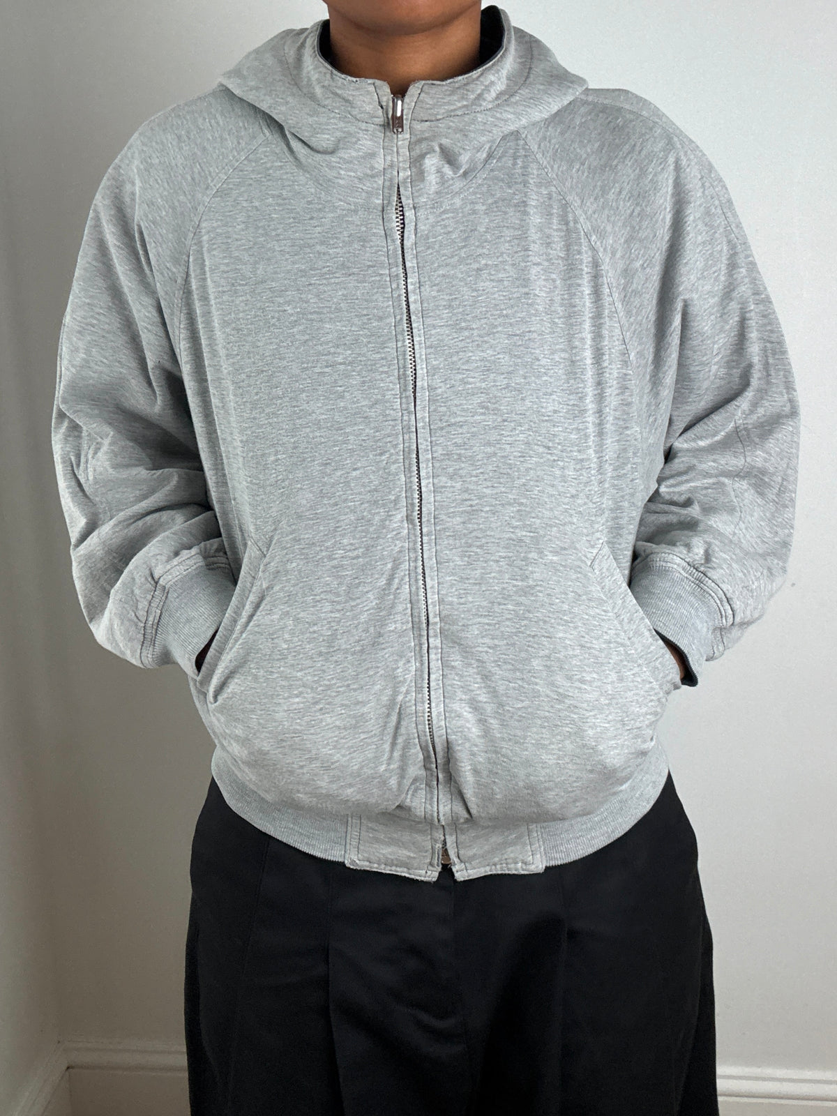 Issey Sport 80s Reversible Hooded Bomber Jacket