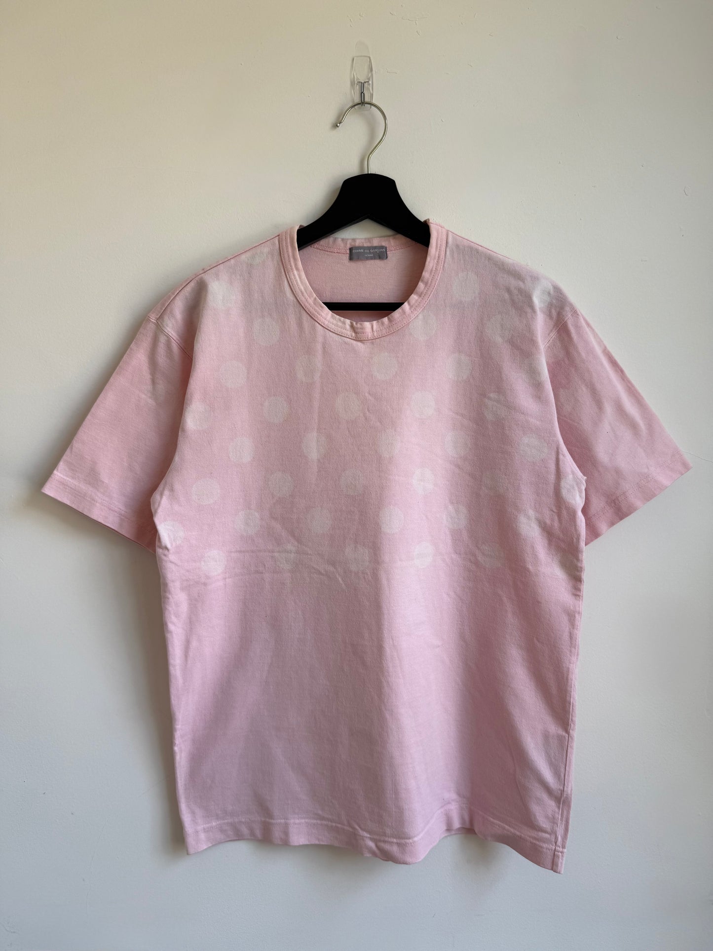 Comme des Garçons  Homme ss01 Pink Polkadot Tshirt