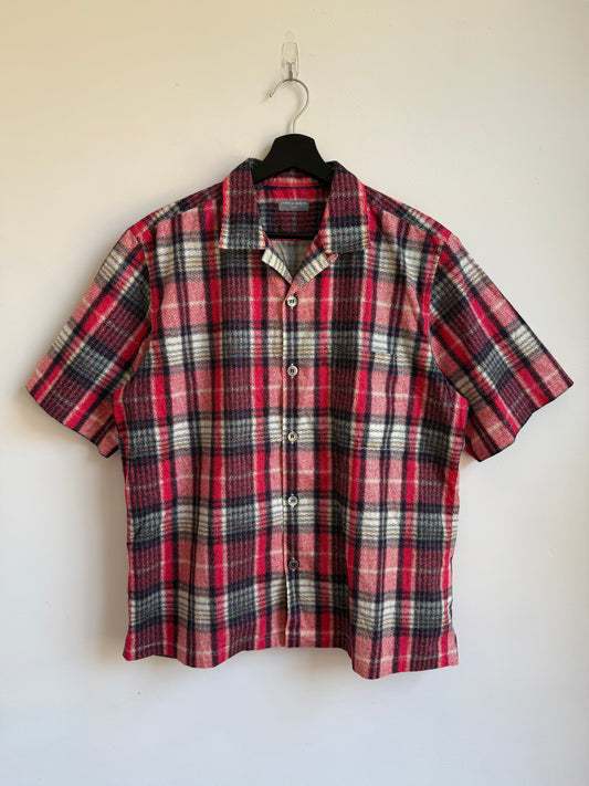 Comme des Garçons  Homme AD2002 Halftone Plaid Shirt