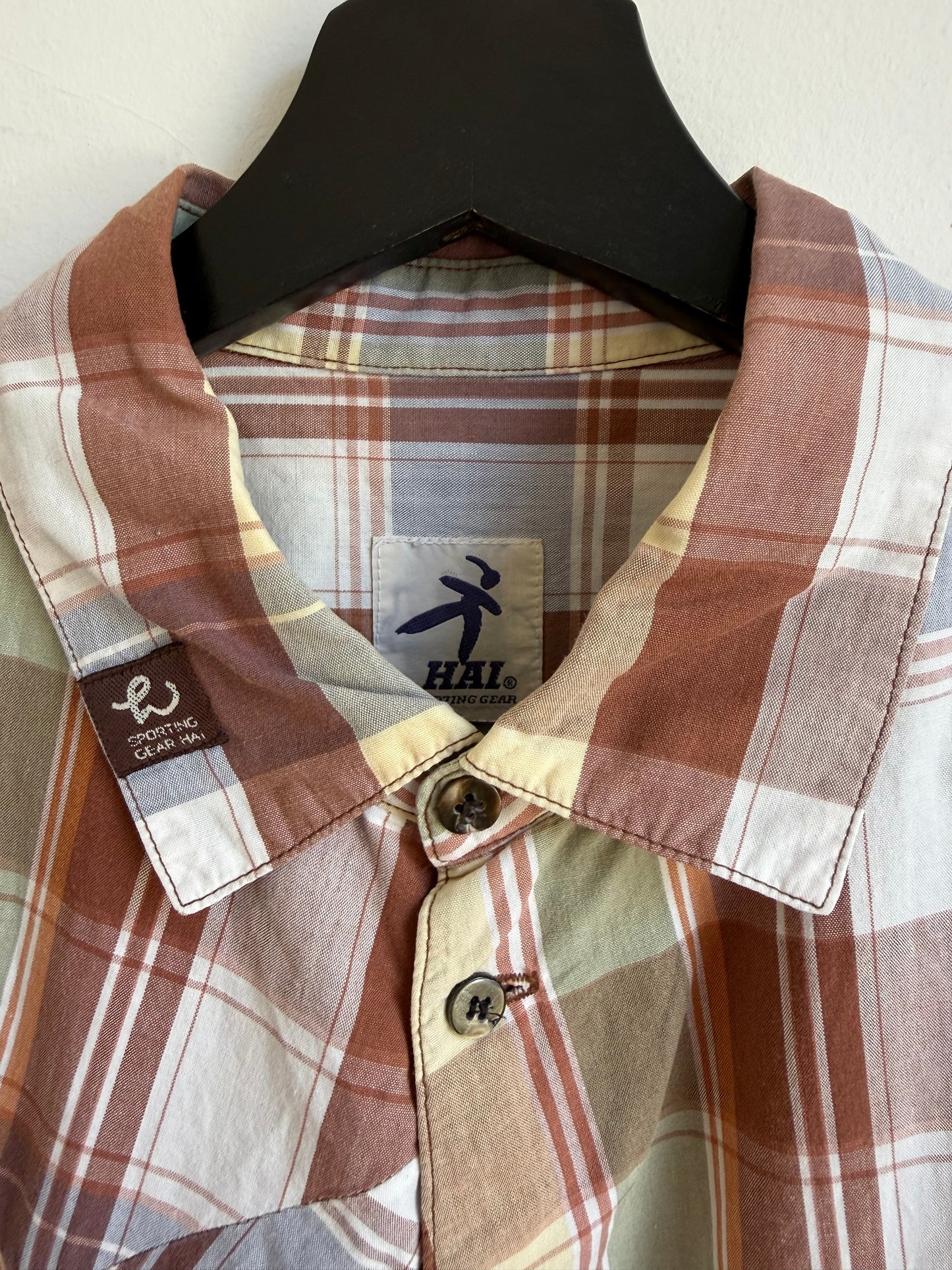 Hai Sporting Gear 80s Fractal Plaid Shirt