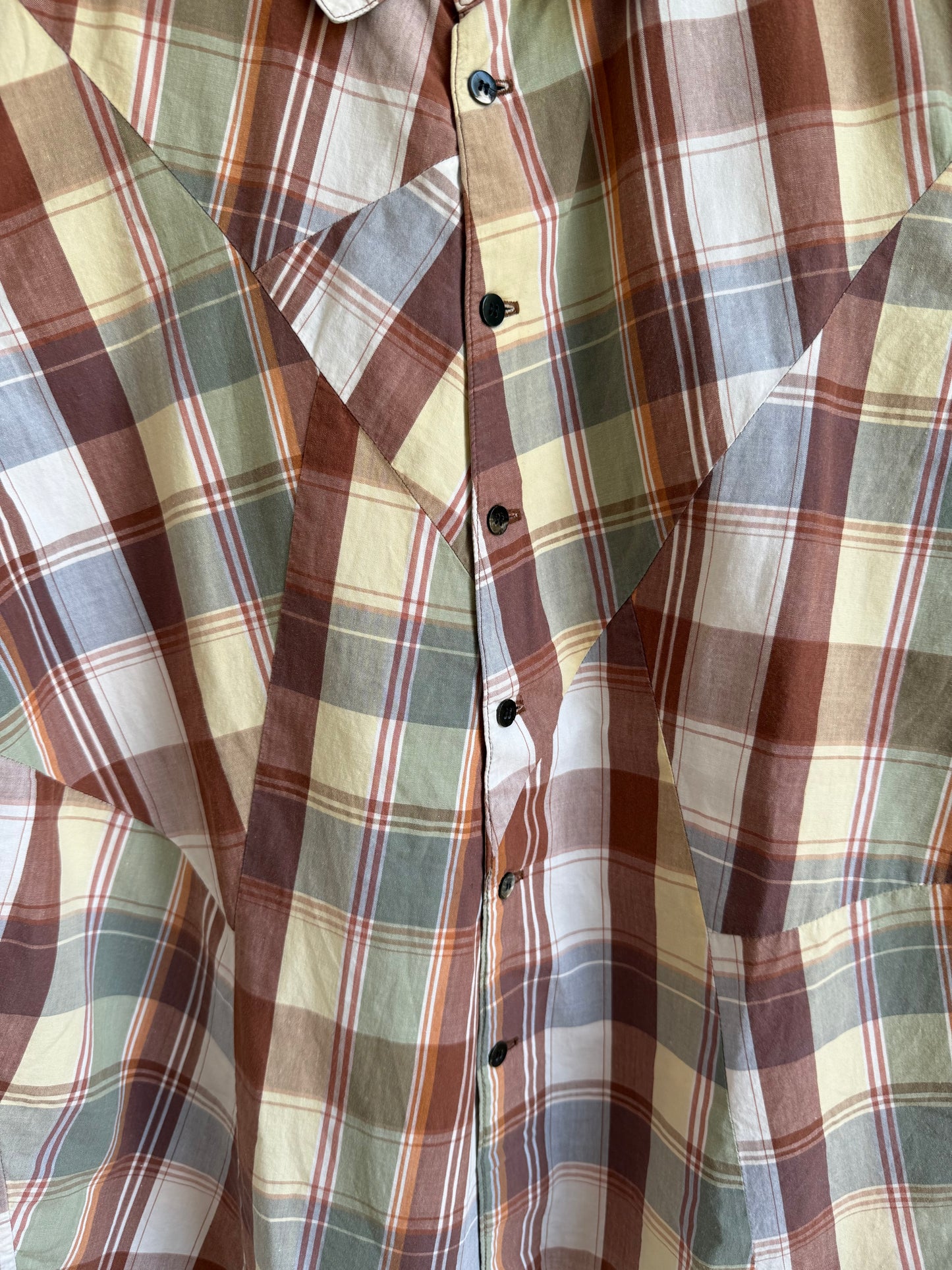 Hai Sporting Gear 80s Fractal Plaid Shirt