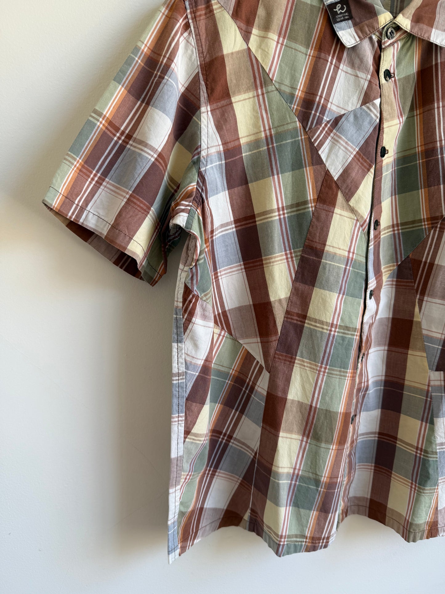 Hai Sporting Gear 80s Fractal Plaid Shirt