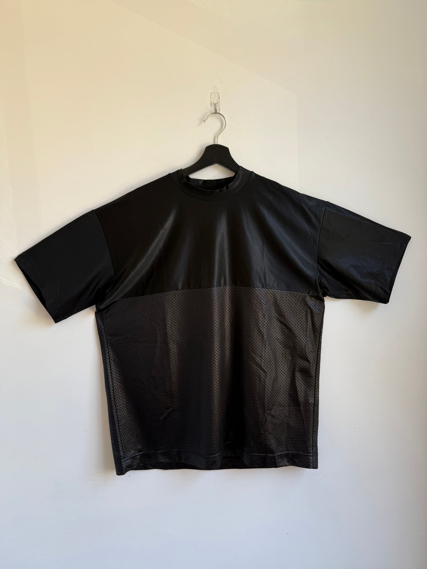 Issey Miyake 94ss Mesh Panel Football Jersey