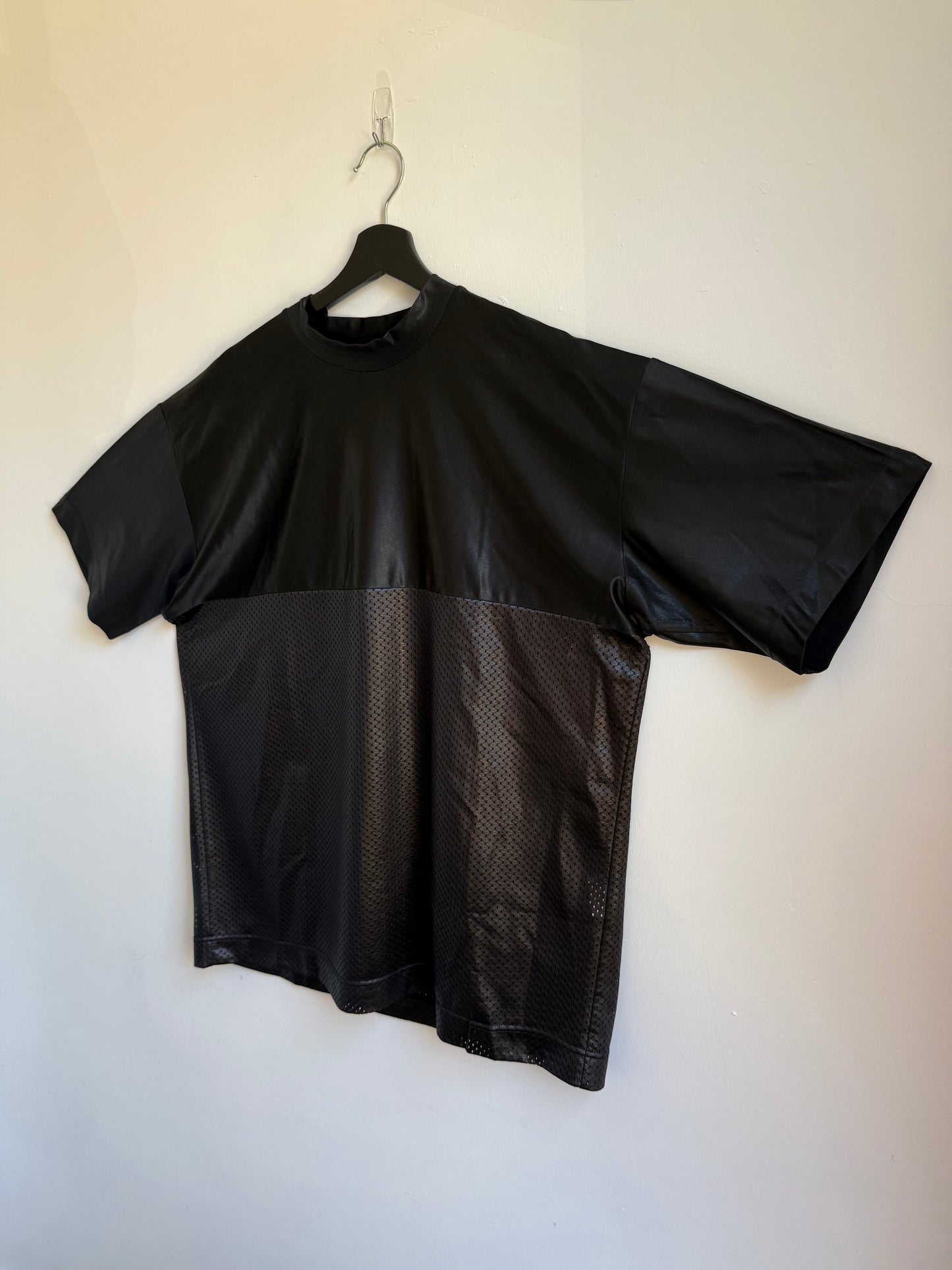 Issey Miyake 94ss Mesh Panel Football Jersey
