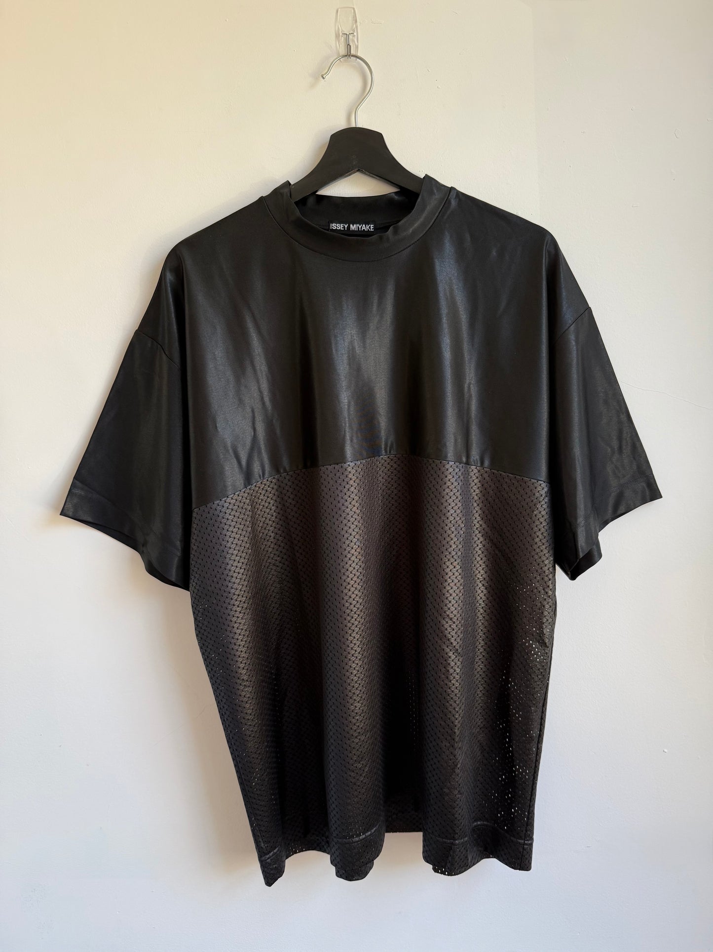 Issey Miyake 94ss Mesh Panel Football Jersey
