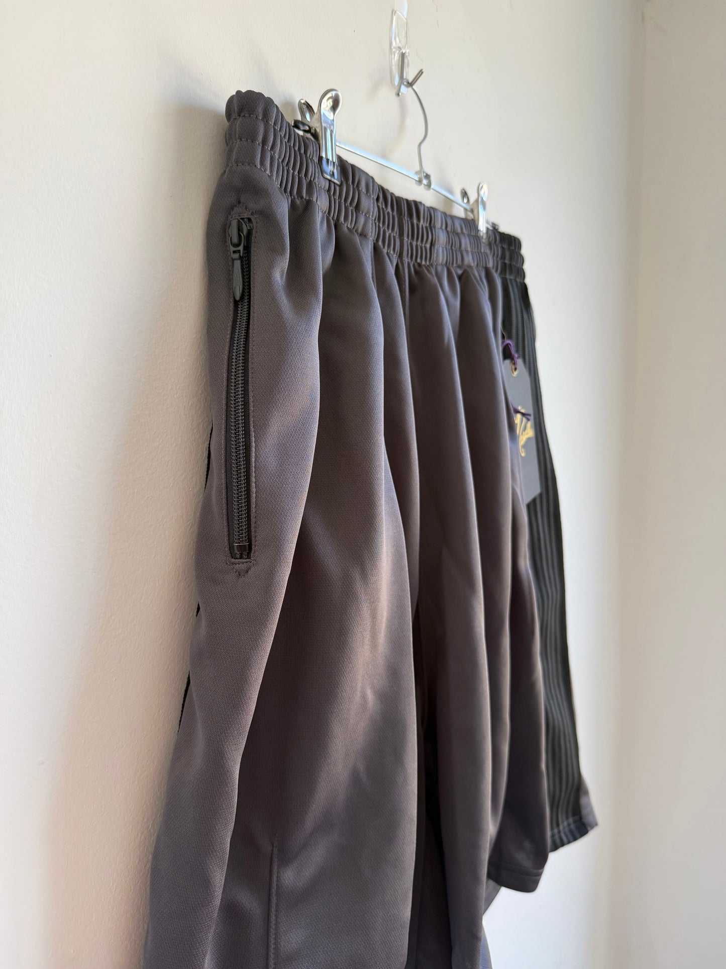 Needles x Beaver Poly Smooth H.D Track Shorts