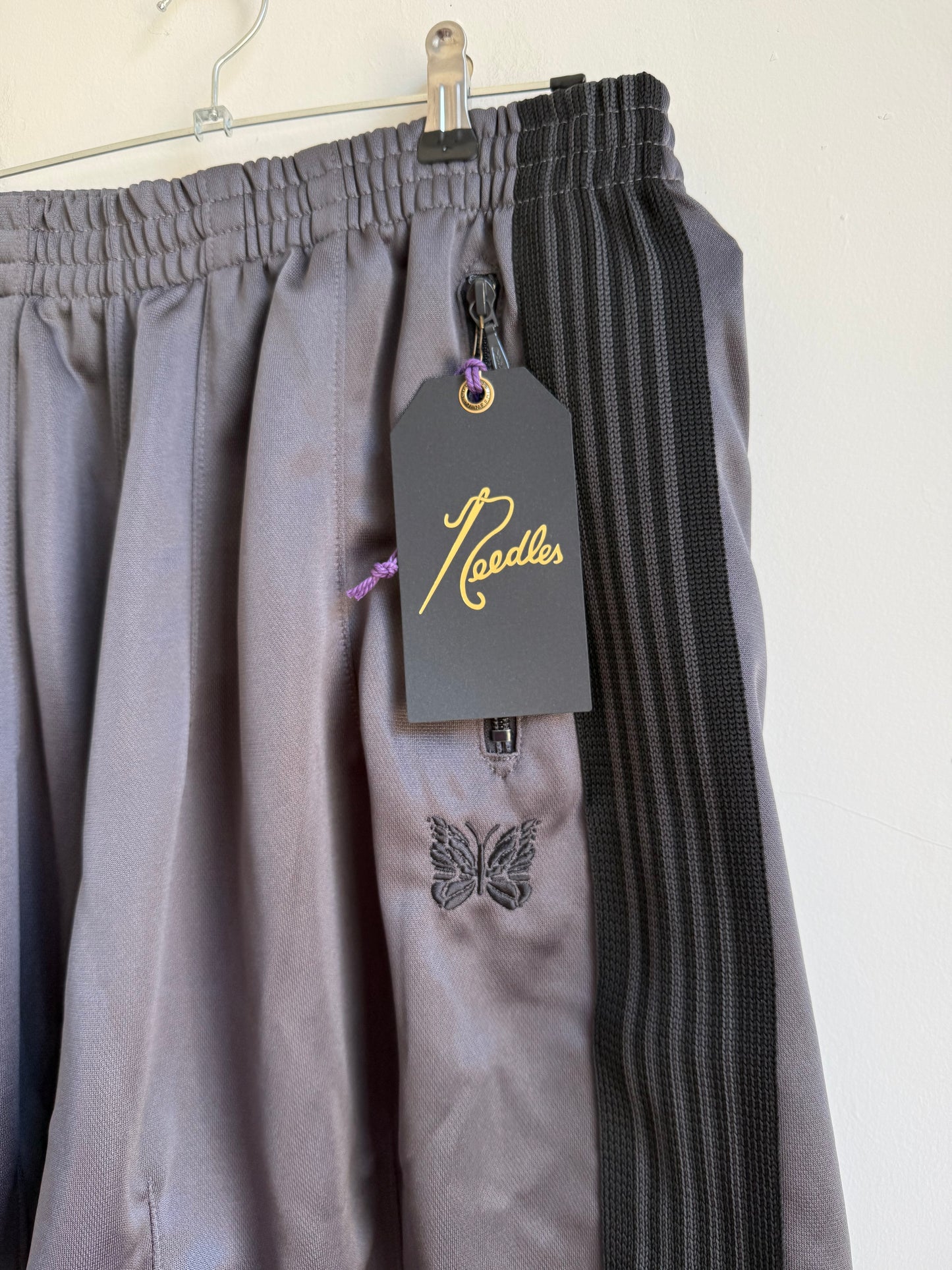 Needles x Beaver Poly Smooth H.D Track Shorts