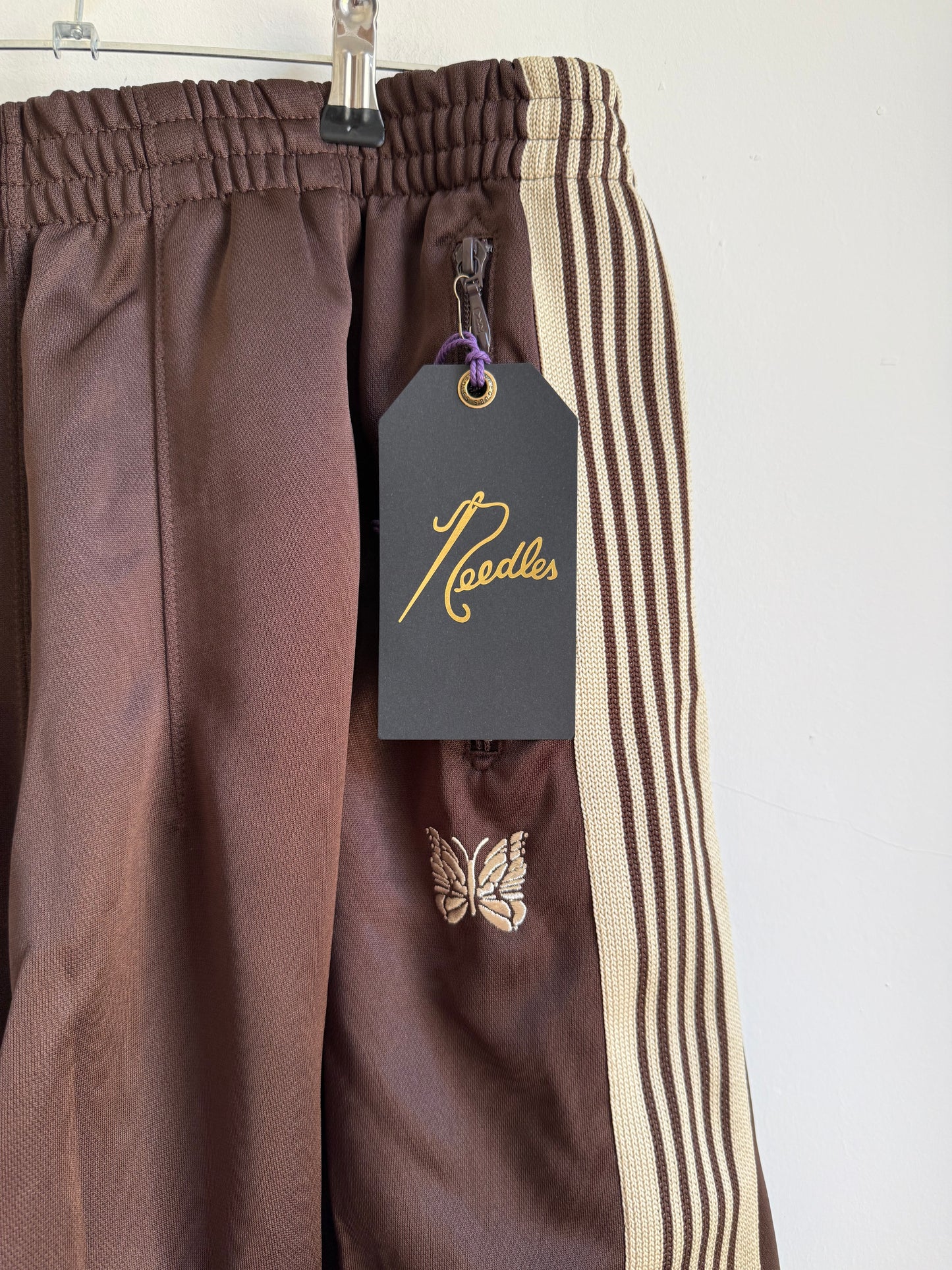 Needles x Beaver Poly Smooth H.D Track Shorts
