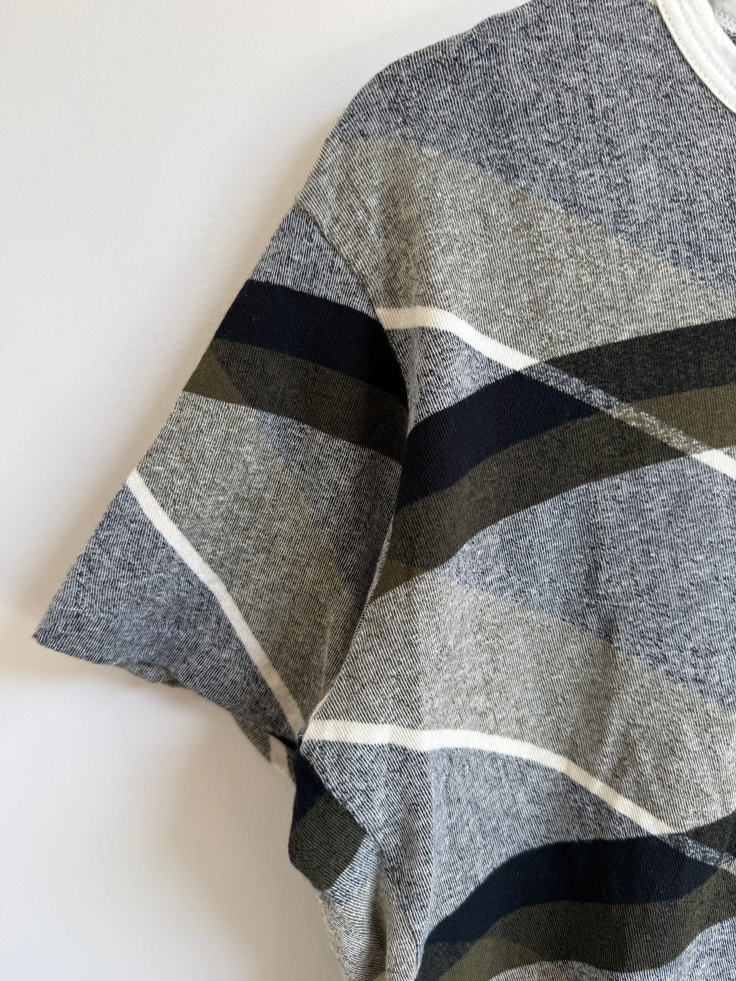 Y’s For Men Abstract Diagonal Stripe T-shirt