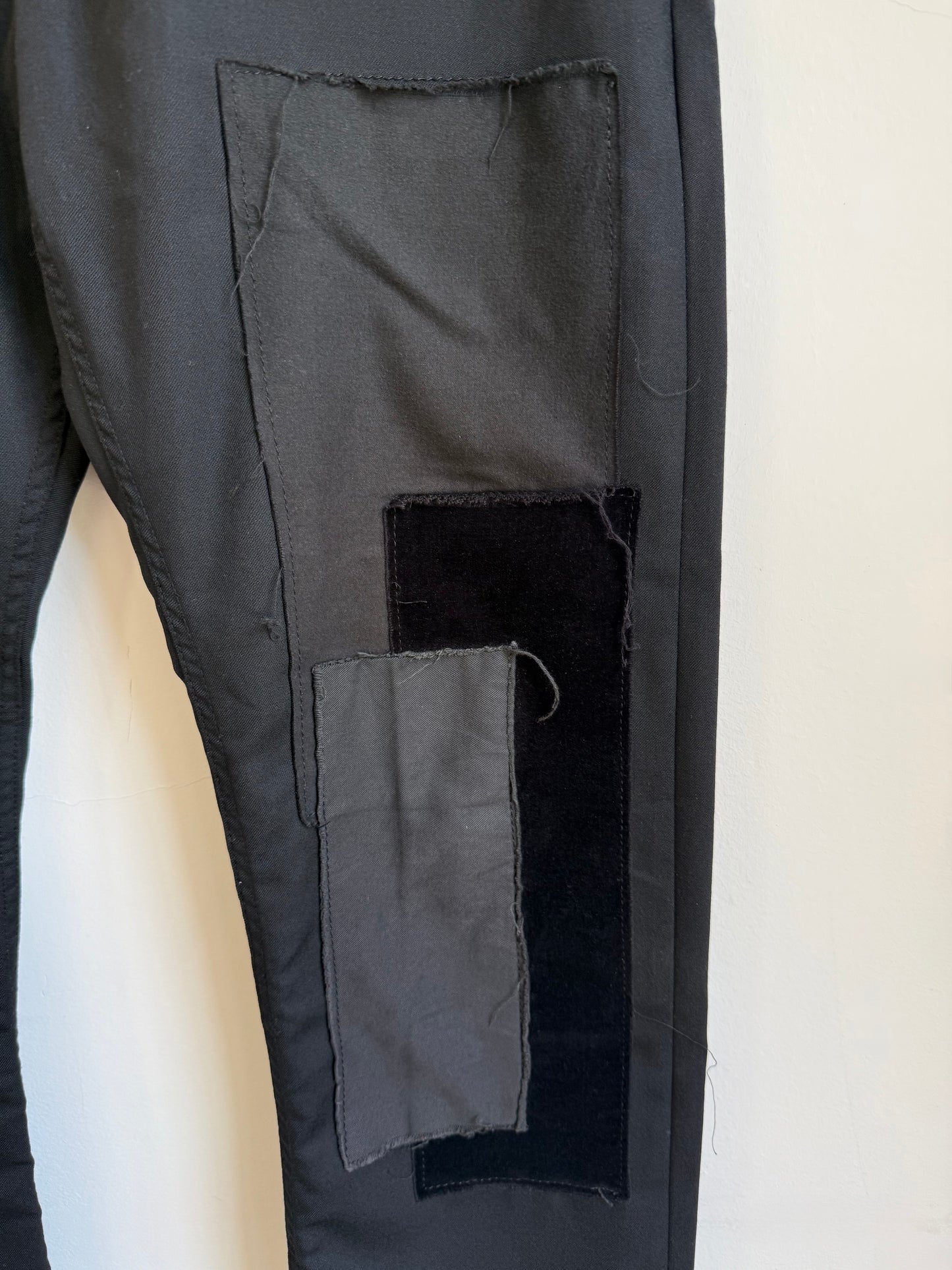 Comme des Garçons  BLACK aw11 Patchwork Pants