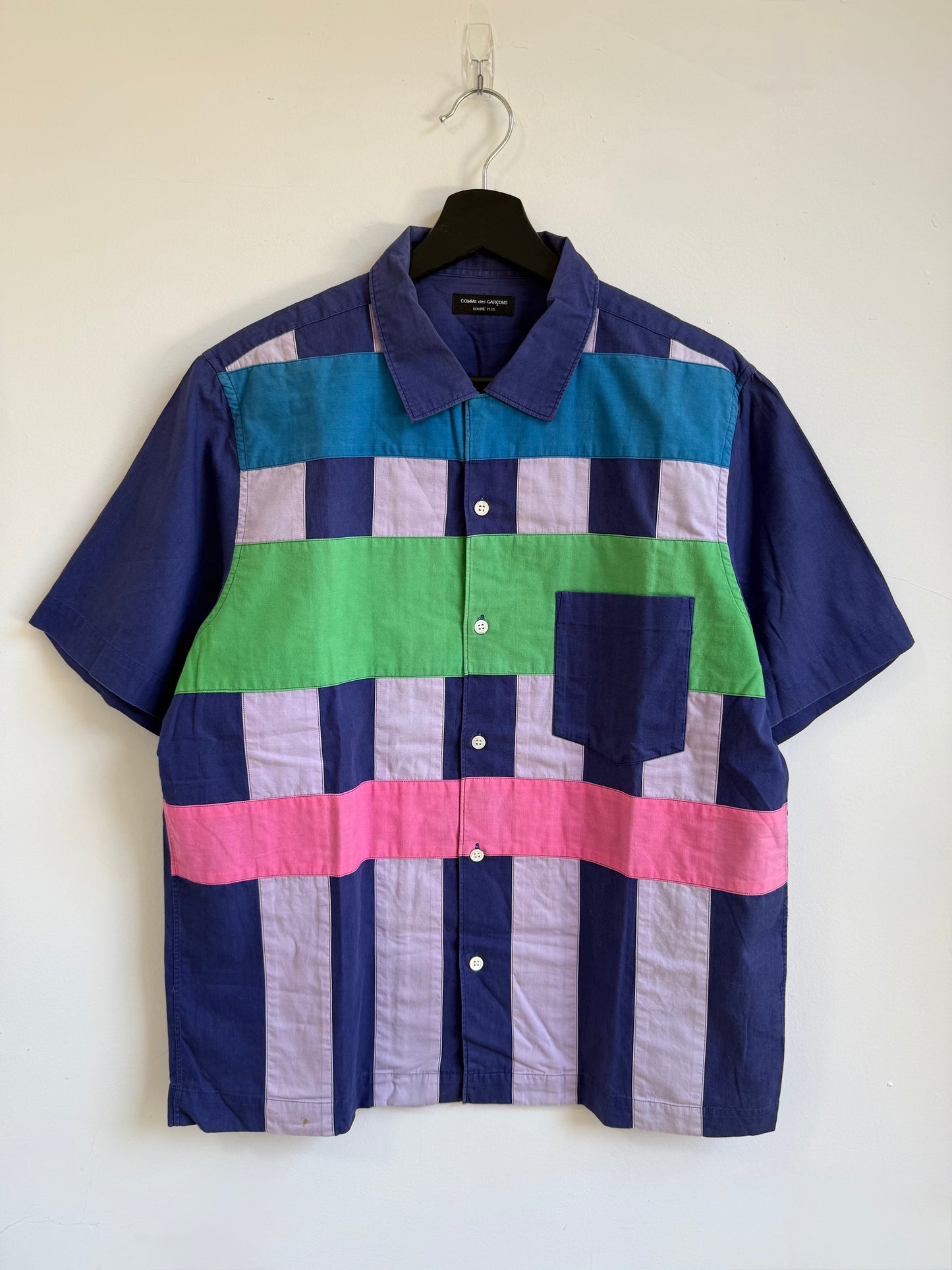 Comme des Garcons Homme Plus AD1999 Multicolor Patchwork Shirt
