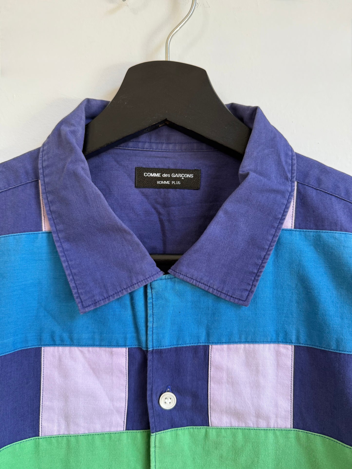 Comme des Garcons Homme Plus AD1999 Multicolor Patchwork Shirt