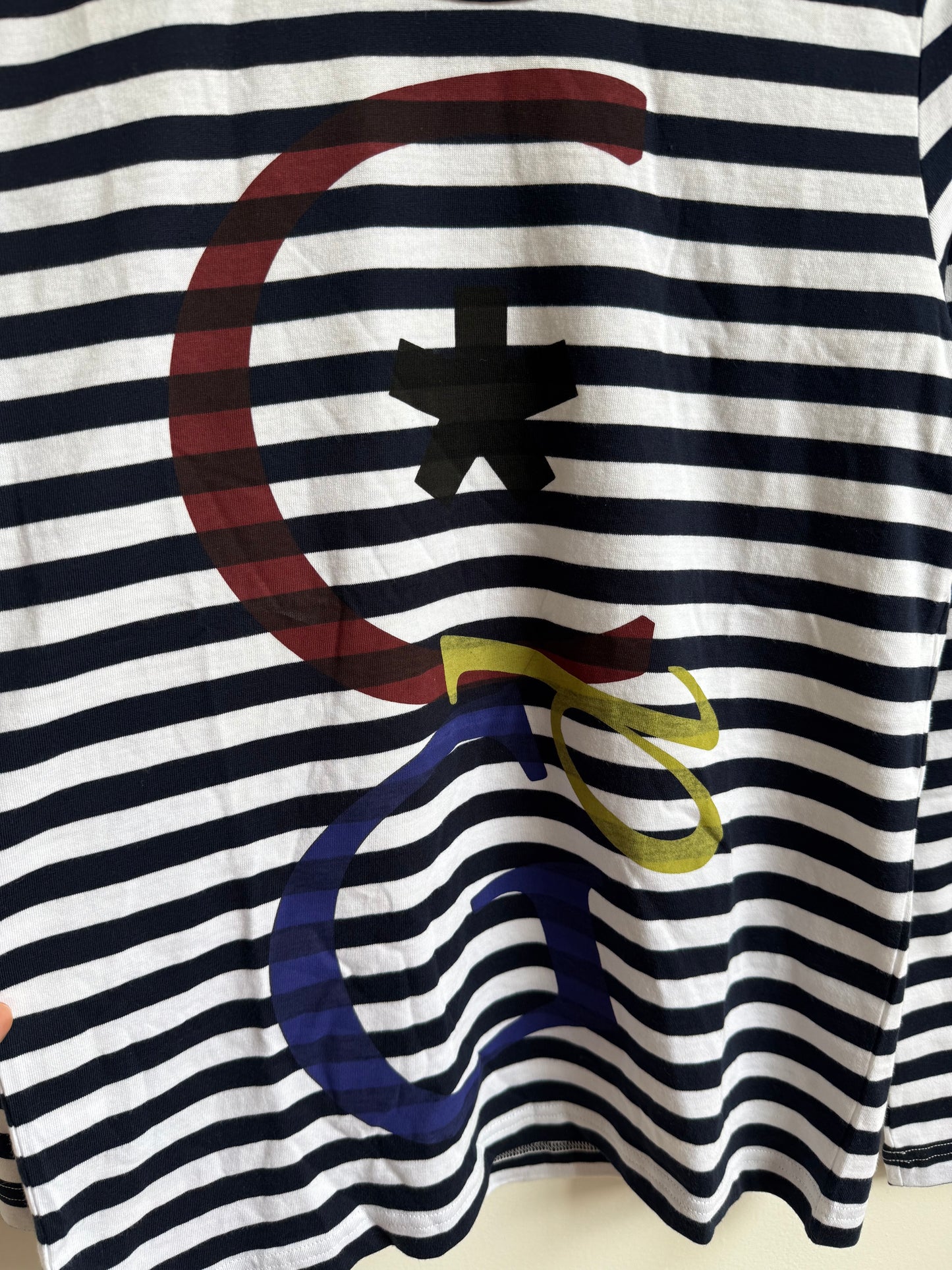Comme des Garçons Striped Long Sleeve Tshirt