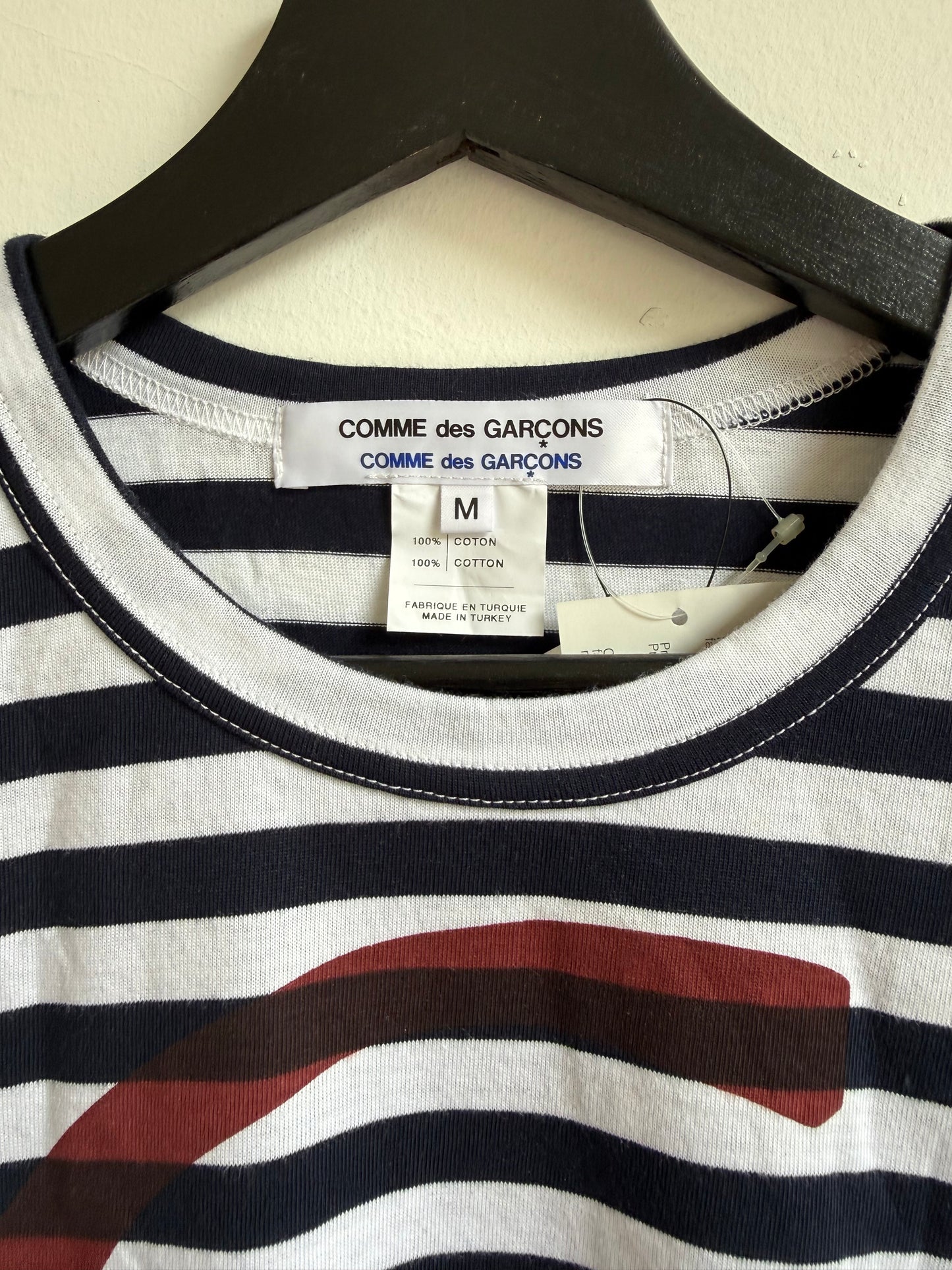 Comme des Garçons Striped Long Sleeve Tshirt