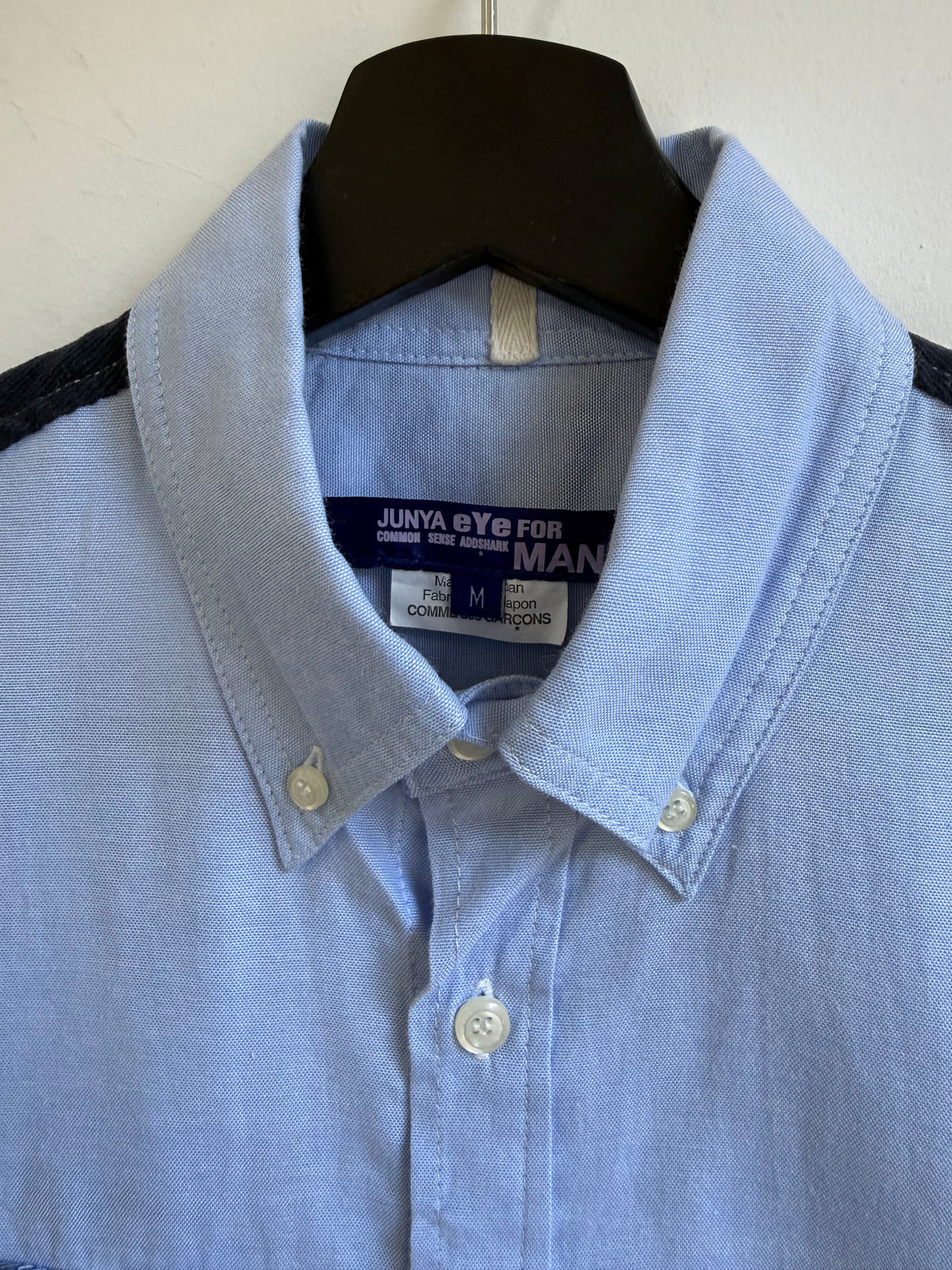 eYe Junya Watanabe MAN AW09 Plaid/ Elbow Patchwork Shirt