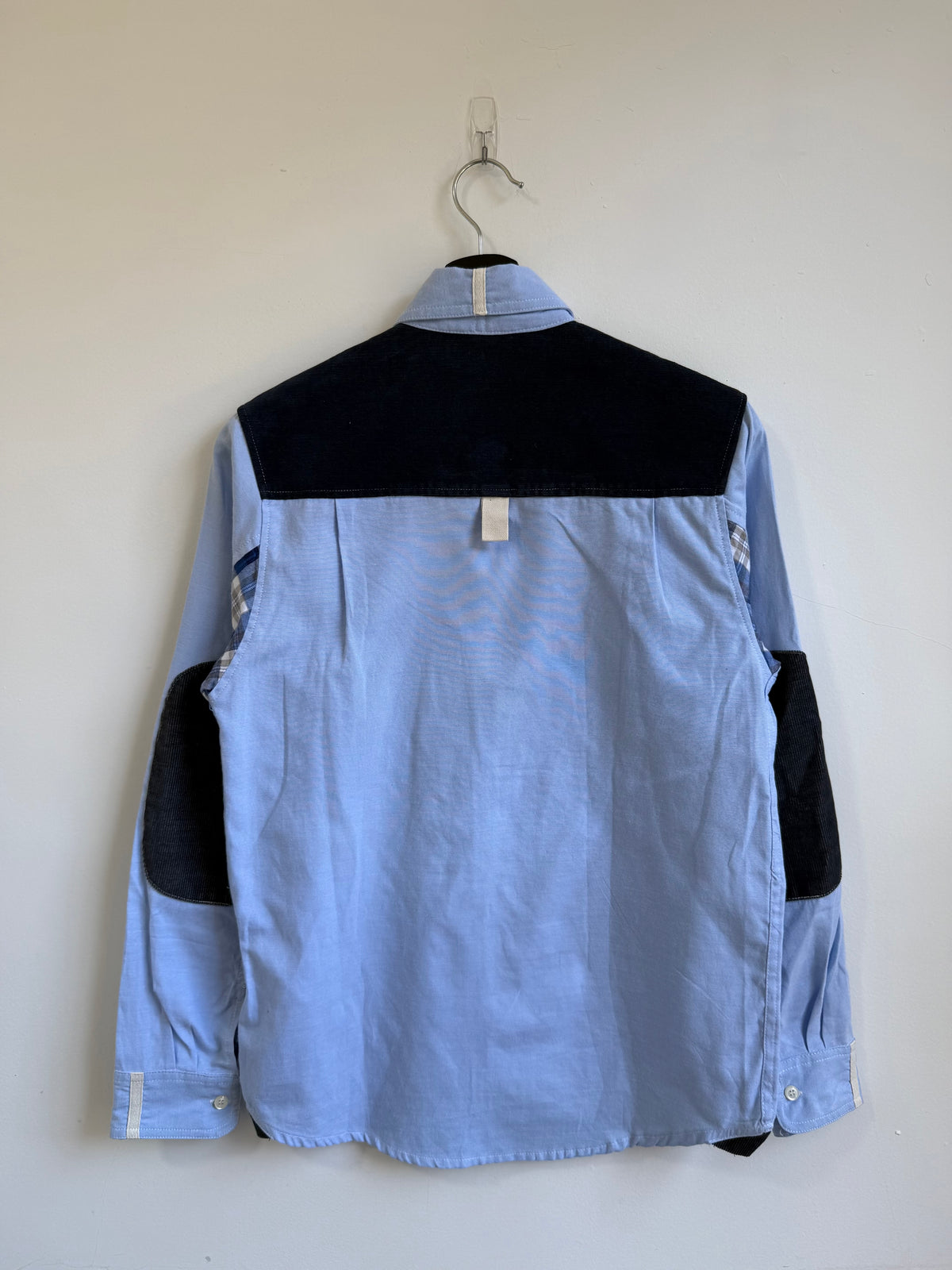 eYe Junya Watanabe MAN AW09 Plaid/ Elbow Patchwork Shirt