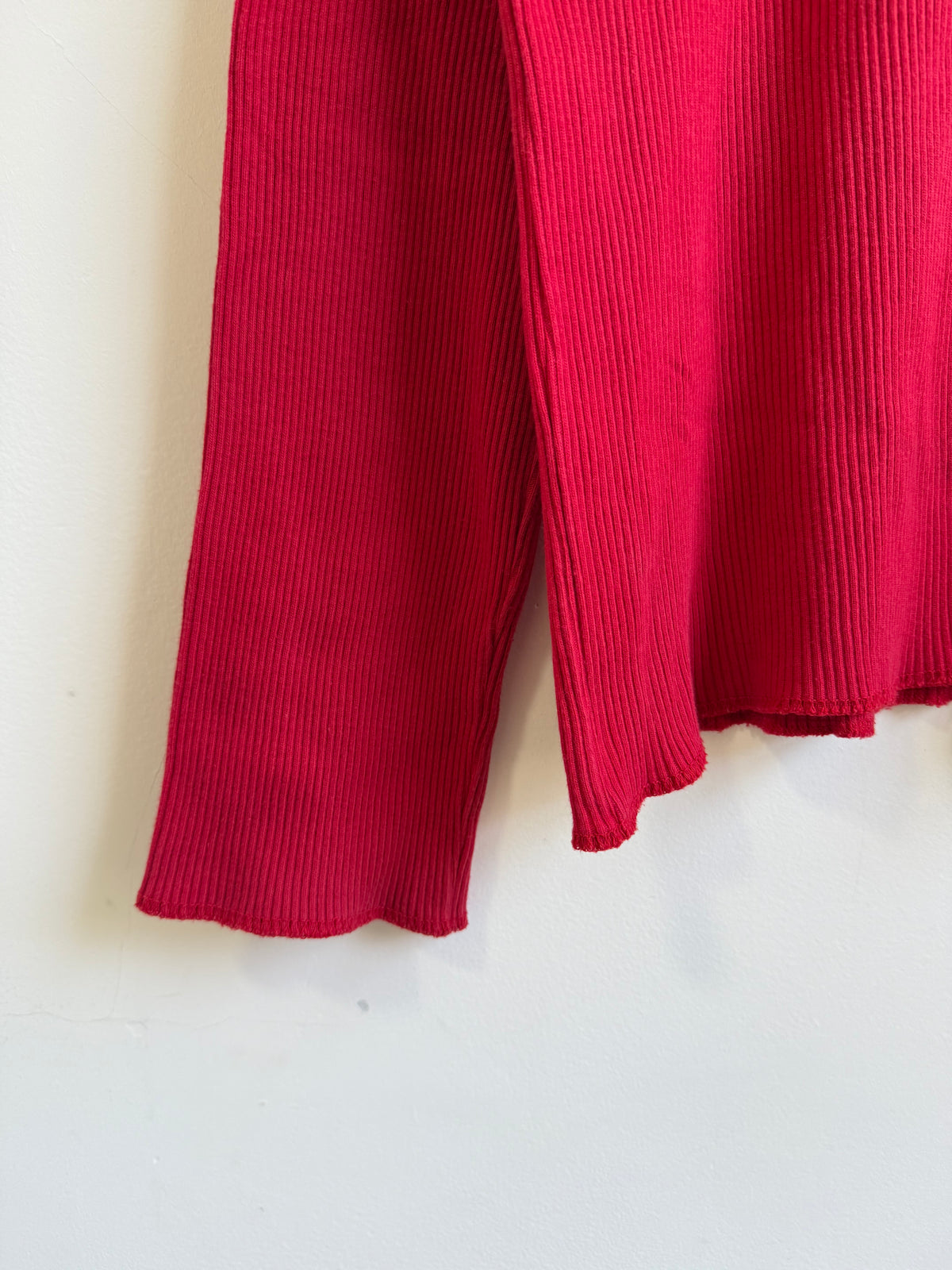 Y's For Men Ribbed Cotton Knit Top