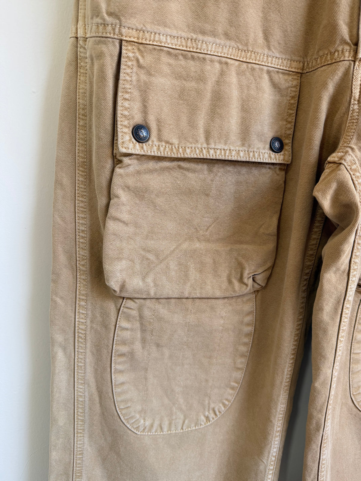 Kapital Multi-Pocket Double Knee Cargo Pants