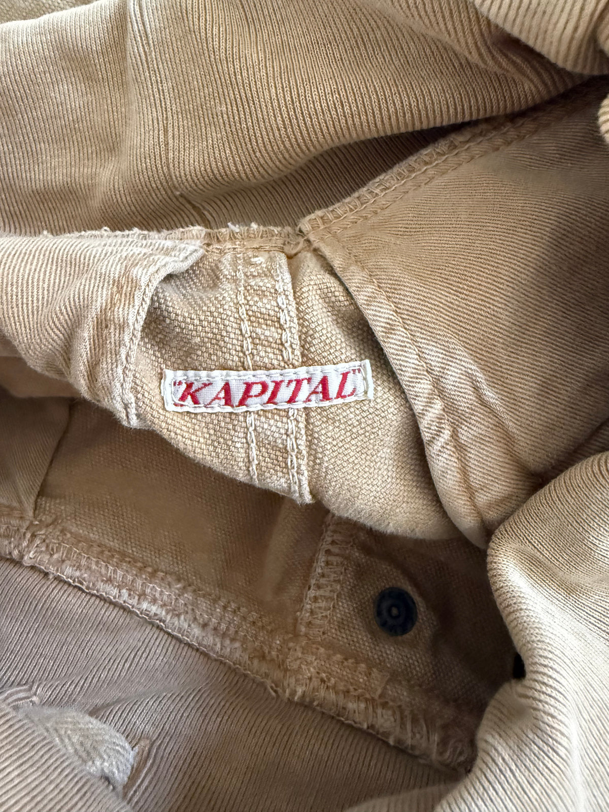 Kapital Multi-Pocket Double Knee Cargo Pants