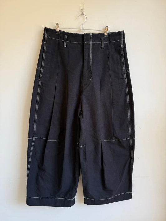 Shinya Kozuka x Farah Contrast Stitch Baggy Pants