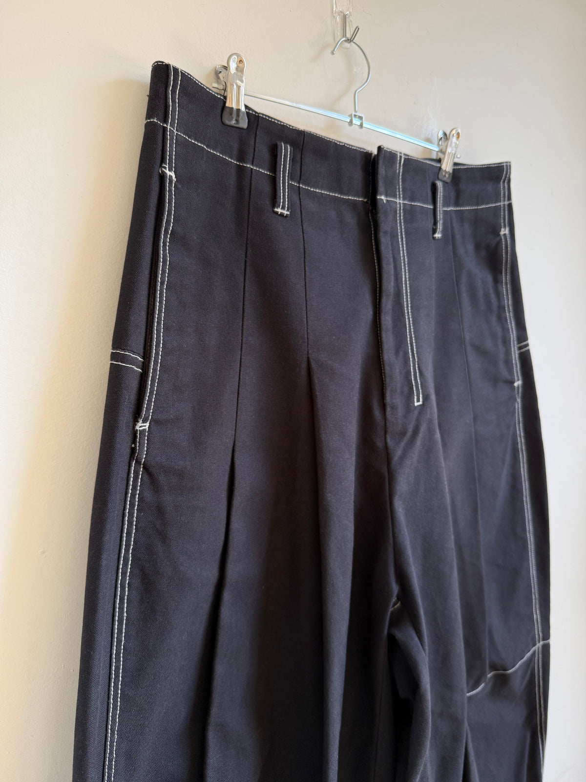 Shinya Kozuka x Farah Contrast Stitch Baggy Pants