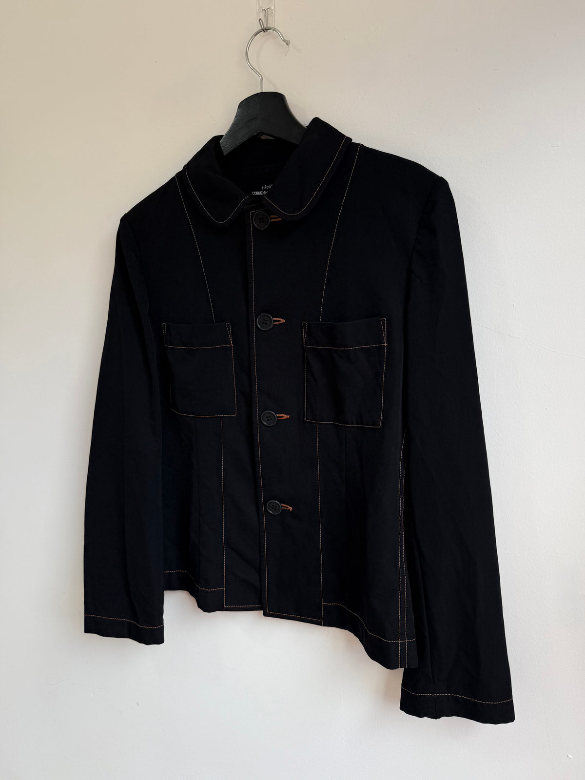 Comme des Garçons Tricot Contrast Stitch Work Jacket