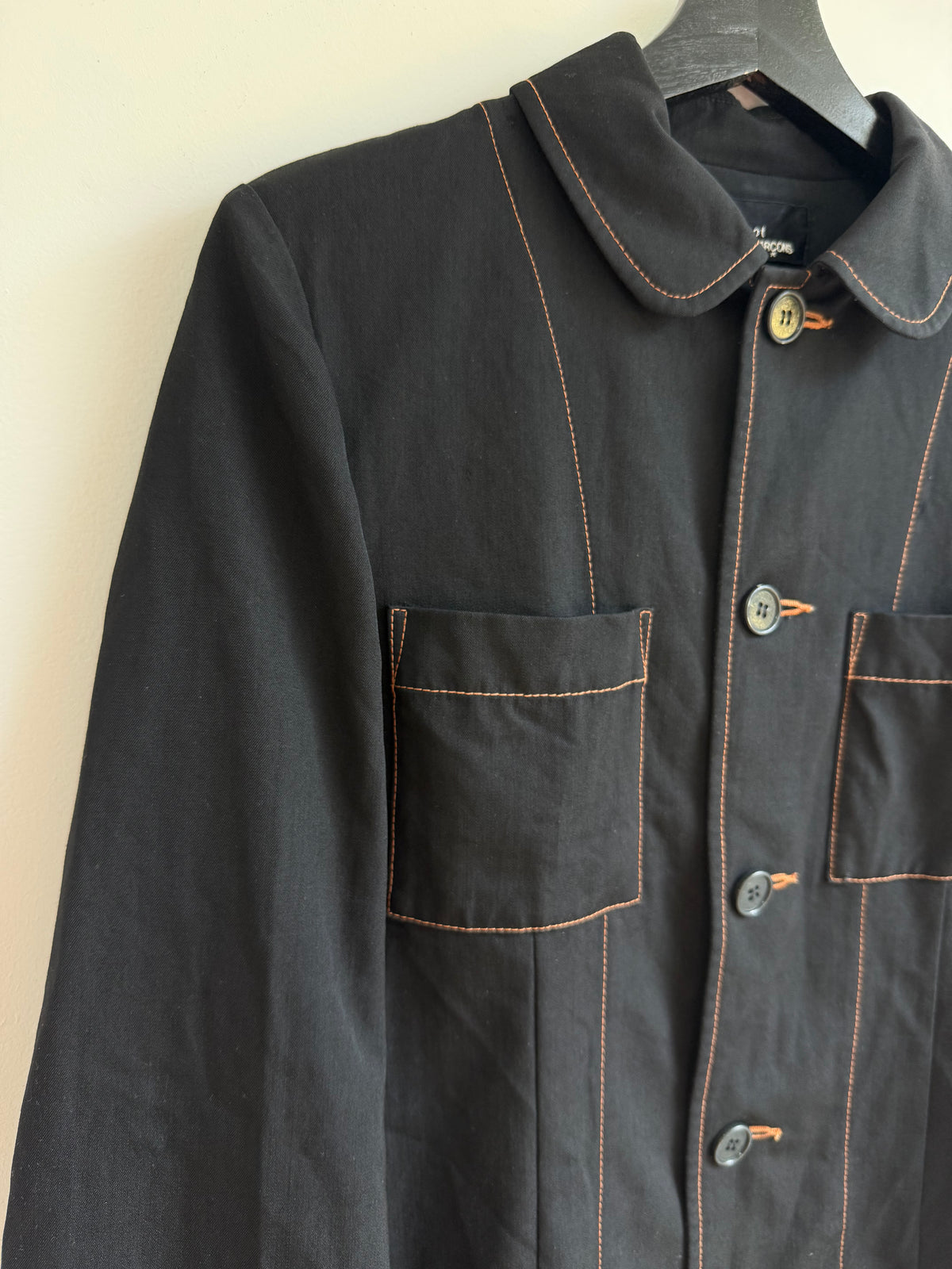 Comme des Garçons Tricot Contrast Stitch Work Jacket