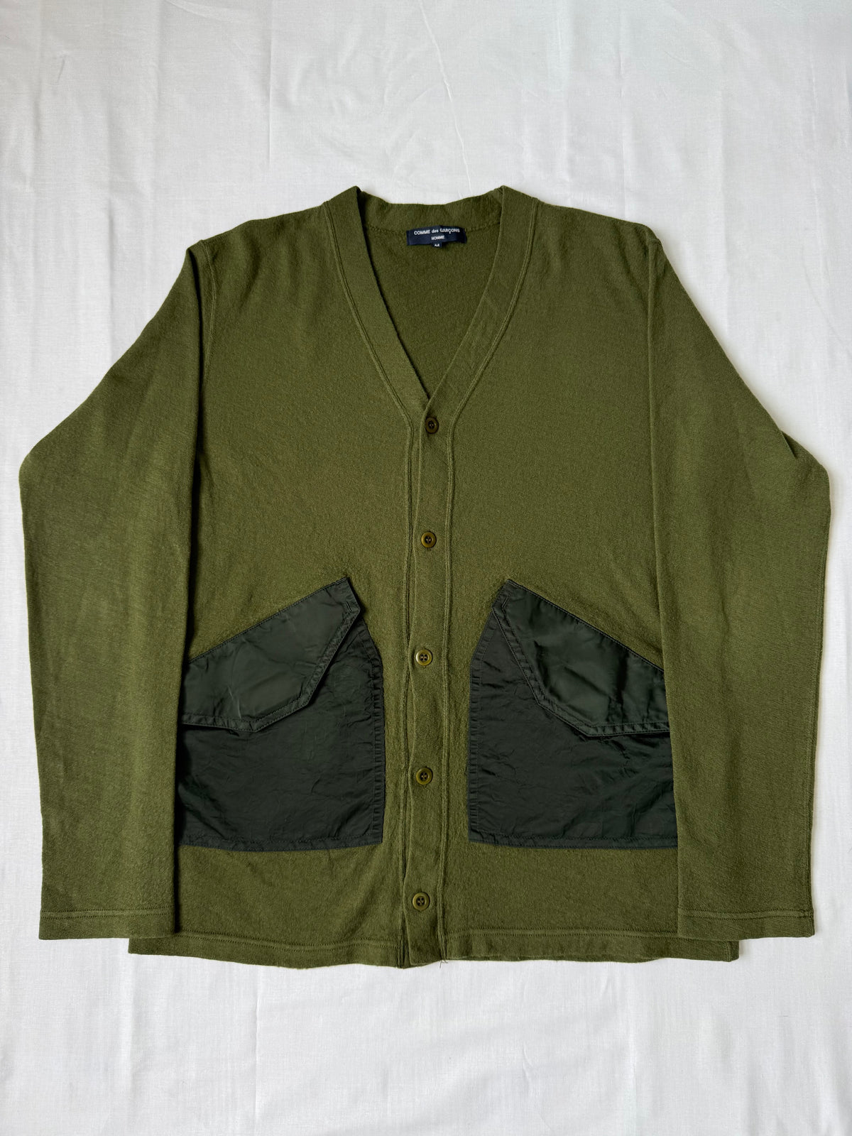 Comme des Garçons Homme aw16 Nylon Pocket Cardigan