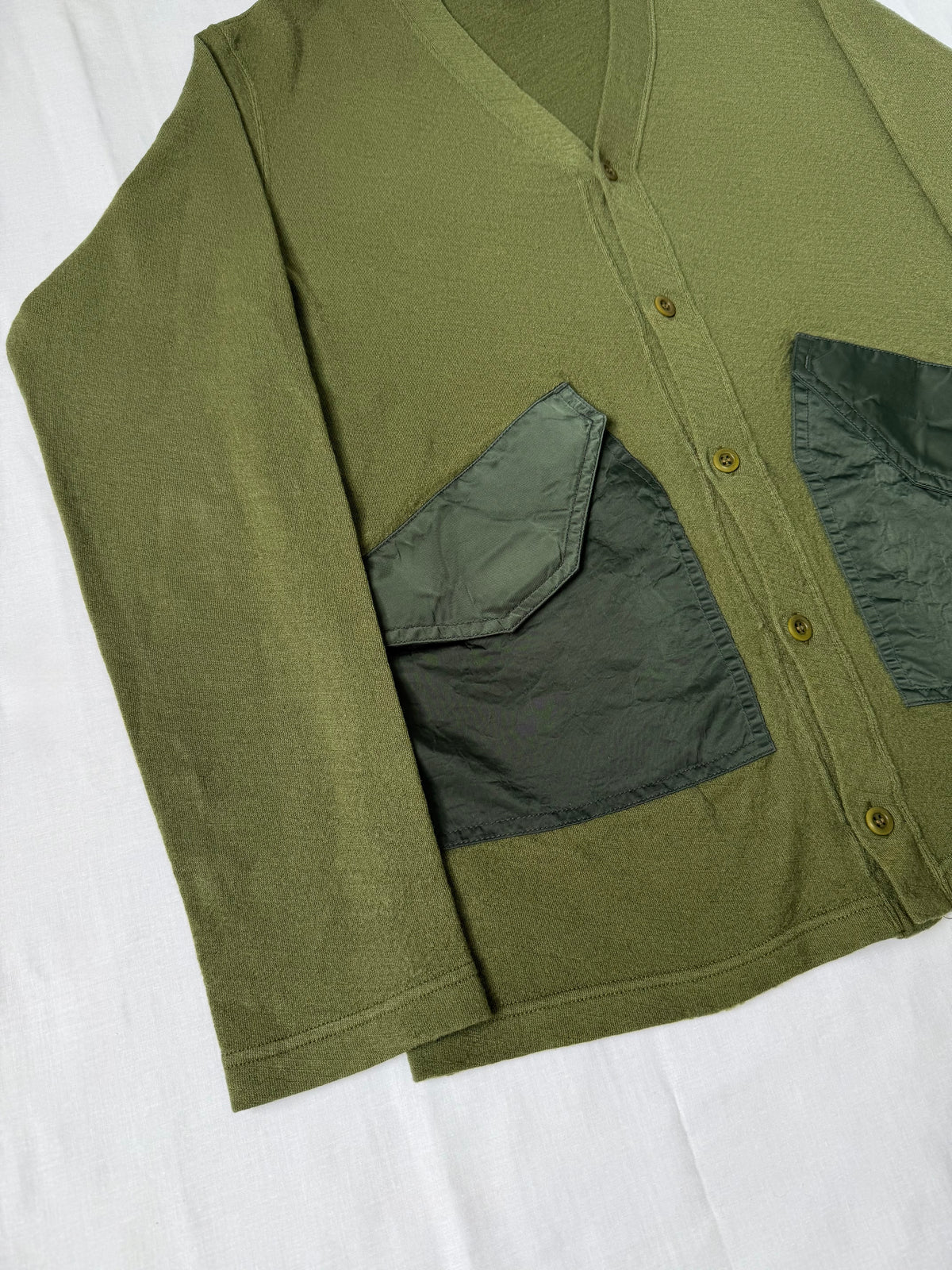 Comme des Garçons Homme aw16 Nylon Pocket Cardigan