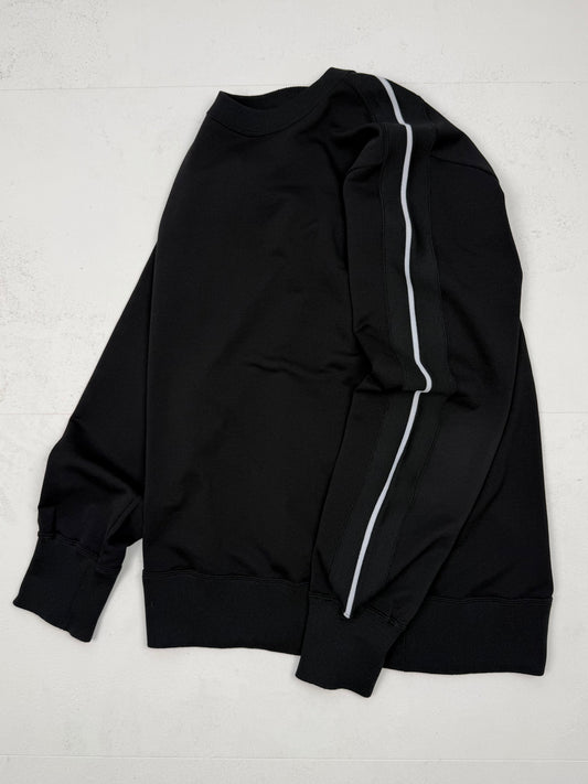 Y's For Men 90s White Side Stripe Sweatshirt
