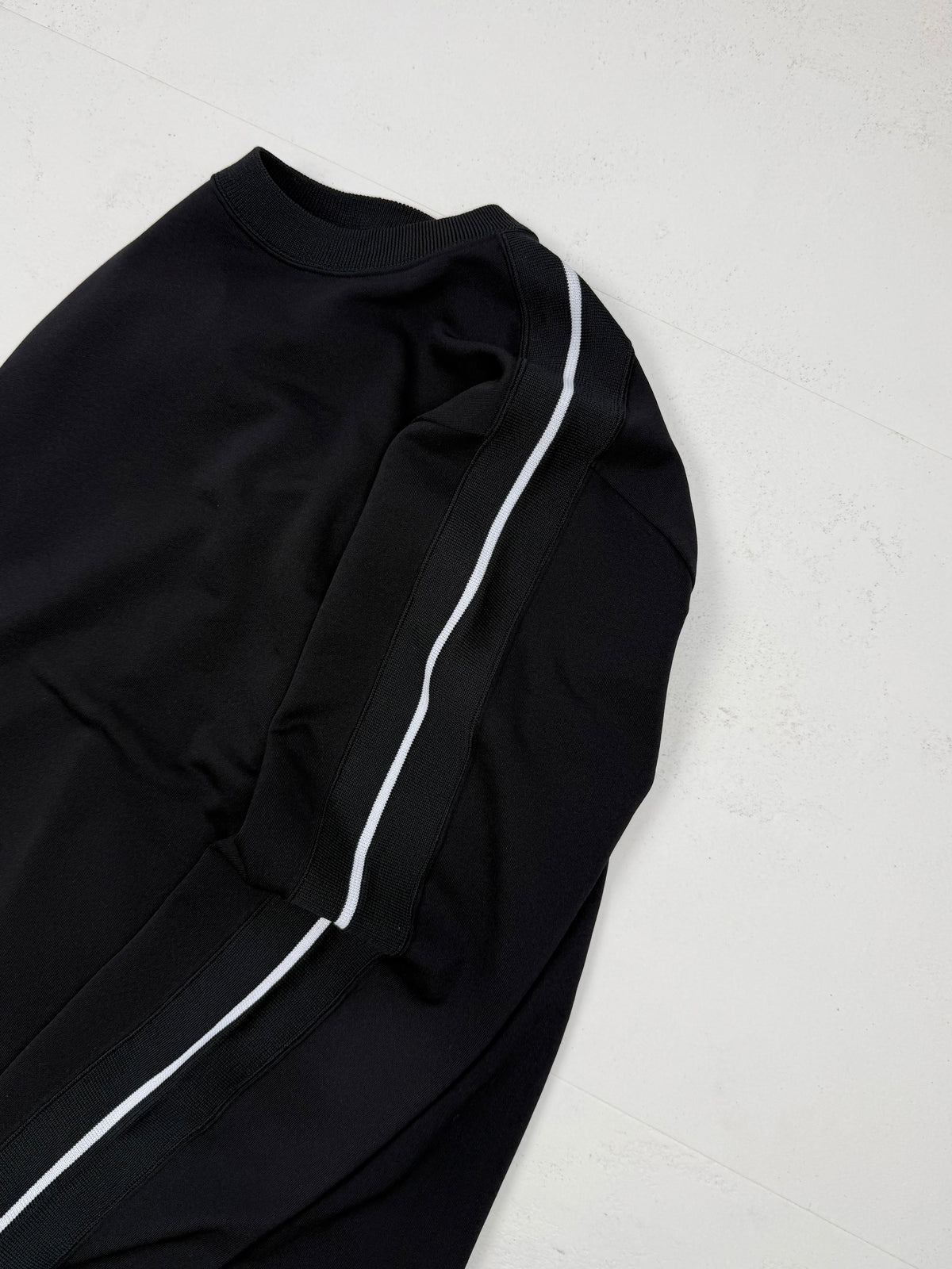 Y's For Men 90s White Side Stripe Sweatshirt