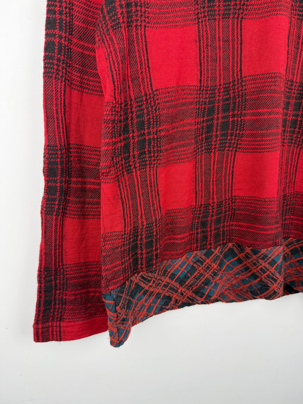 Comme des Garçons Homme aw01 Tartan Knit Jumper