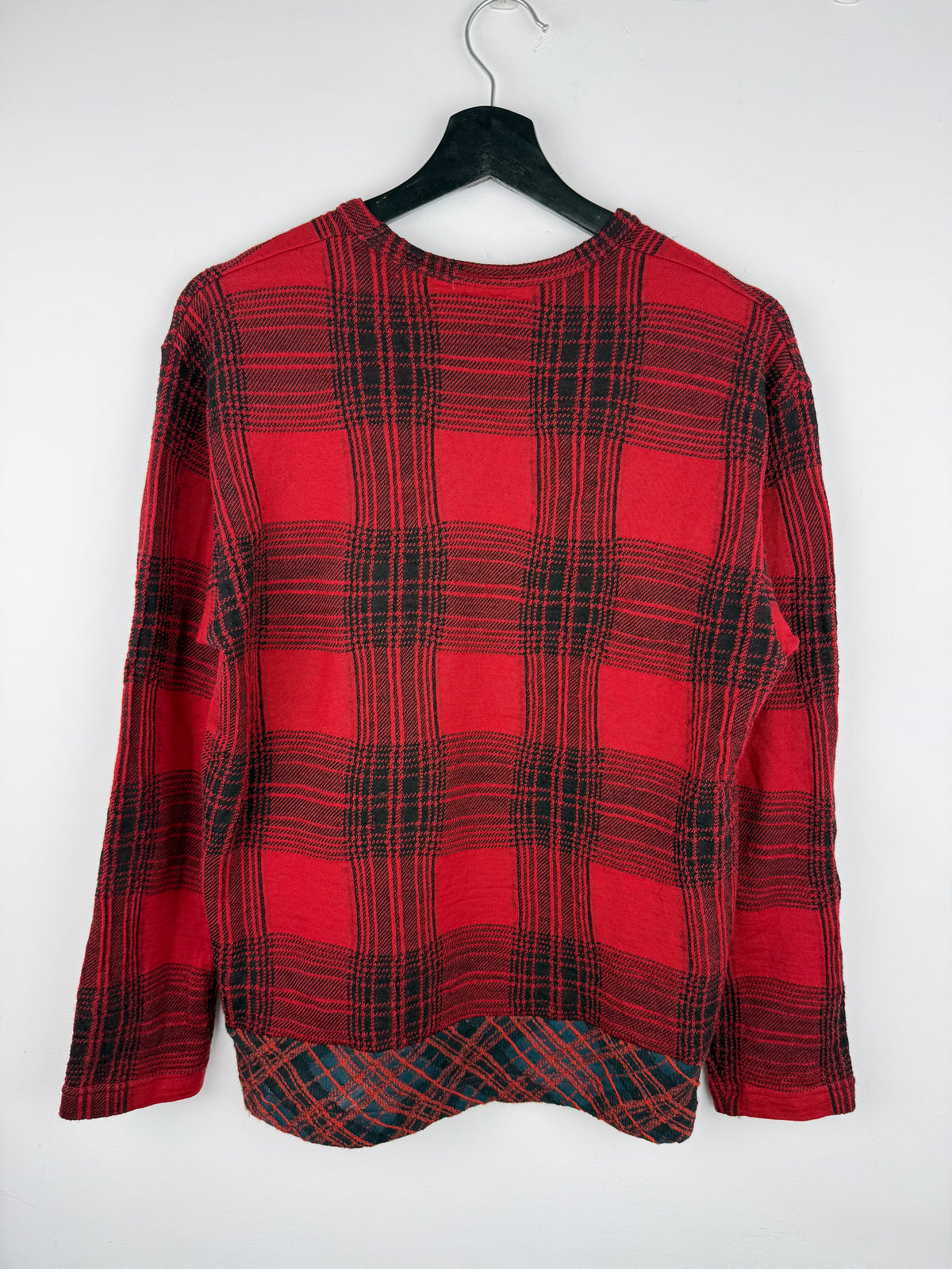 Comme des Garçons Homme aw01 Tartan Knit Jumper